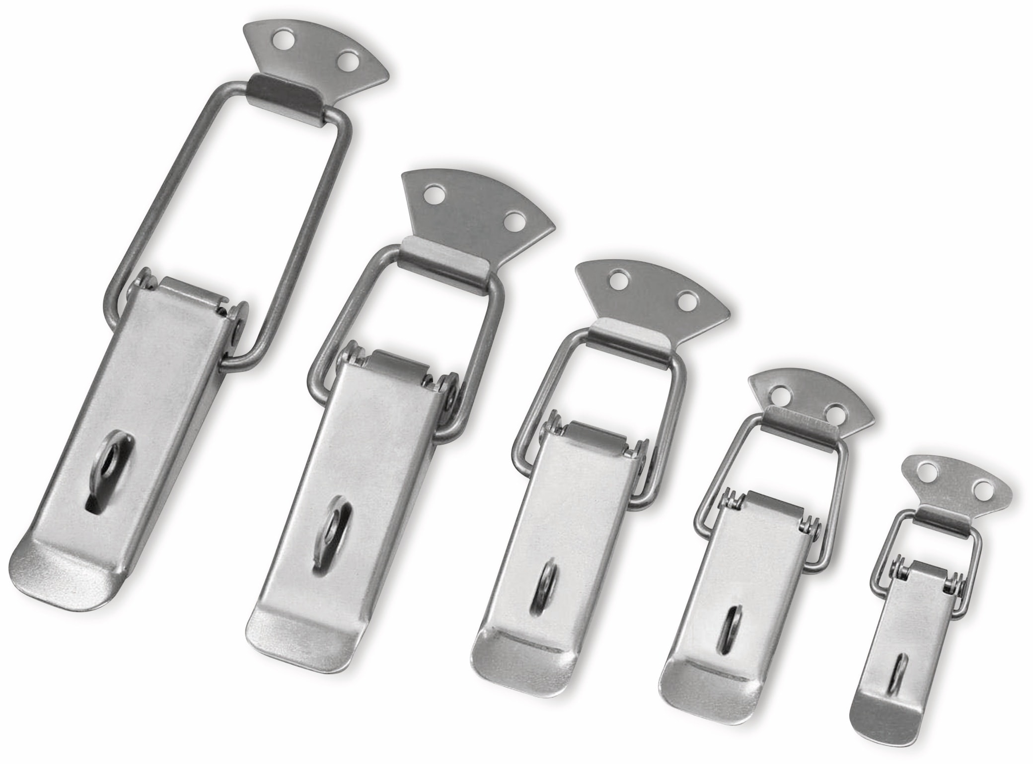 Spannverschluss, abschließbar, 45 mm, Edelstahl Spannverschluss, abschließbar, 45 mm, Edelstahl