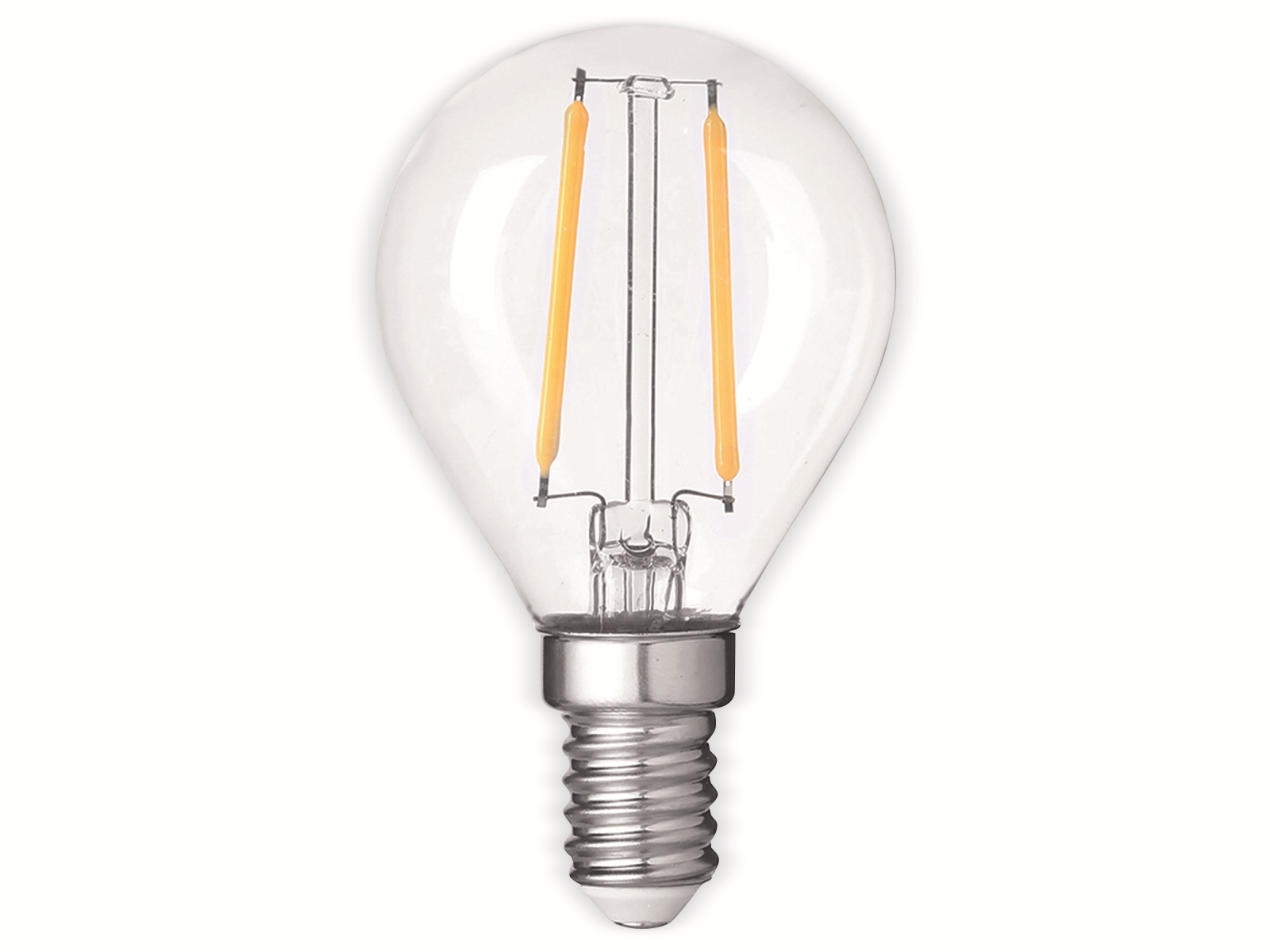OPTONICA LED-Lampe 1417, E14, G45, EEK F, 4 W, 400 lm, 2700 K, dimmbar OPTONICA LED-Lampe 1417, E14, G45, EEK F, 4 W, 400 lm, 2700 K, dimmbar