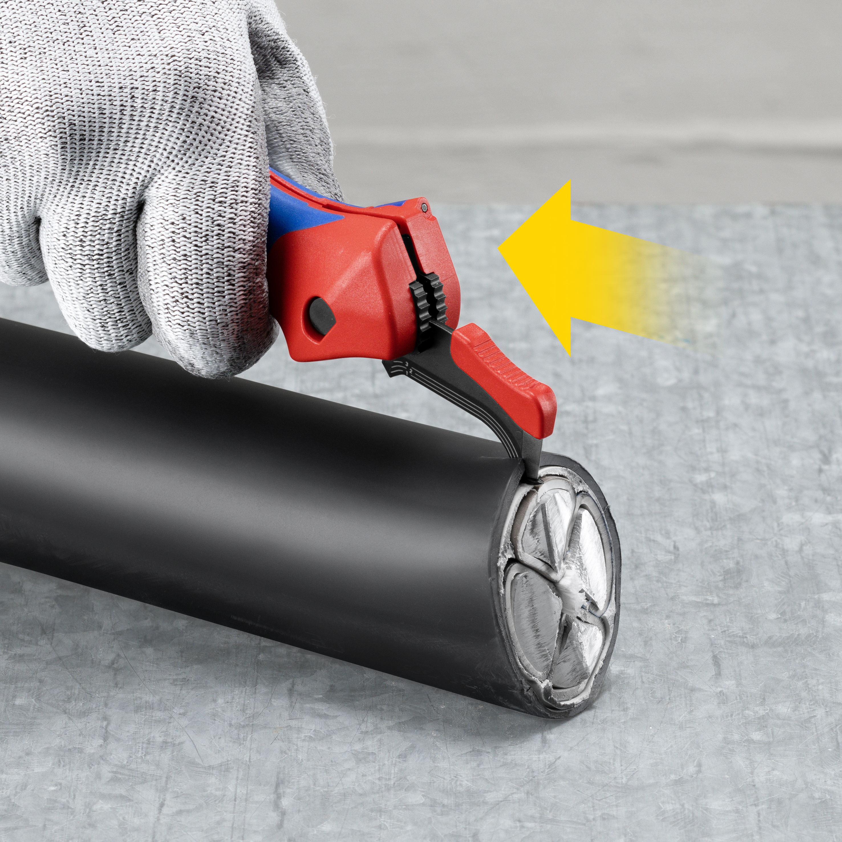KNIPEX Abmantelungsmesser, 16 50 145 SB KNIPEX Abmantelungsmesser, 16 50 145 SB