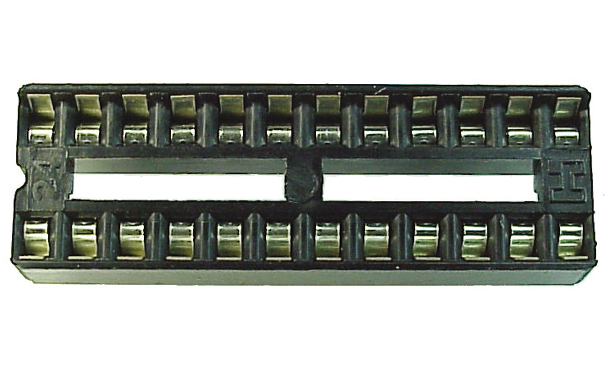 CONNFLY ELECTRONIC IC-Fassung, 24-polig, Abstand 7,62 mm