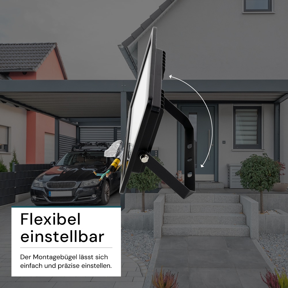 LUXULA LED-Fluter, EEK: F, 30W, 3000lm, 3000K, schwarz LUXULA LED-Fluter, EEK: F, 30W, 3000lm, 3000K, schwarz