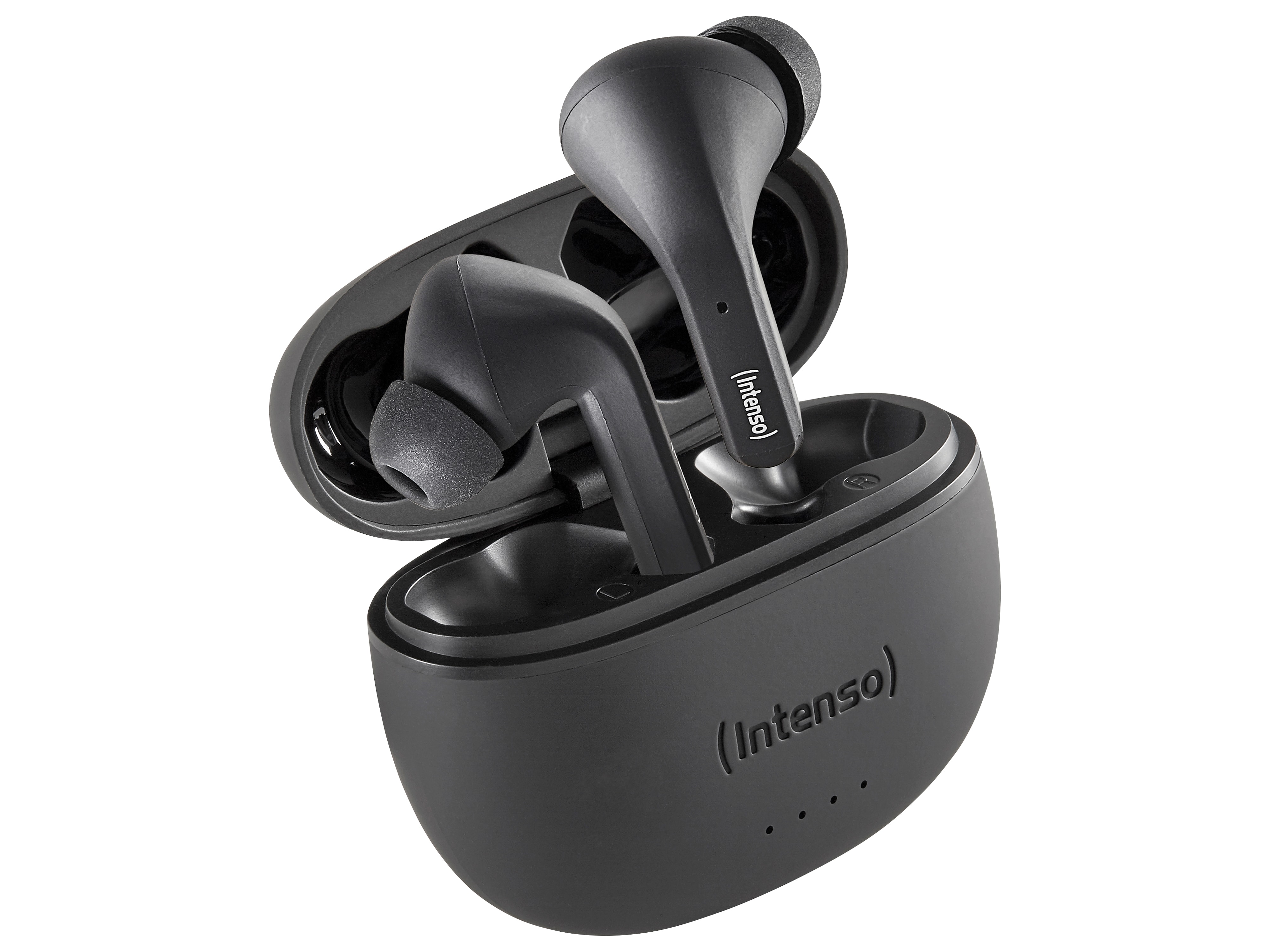 INTENSO In-Ear Kopfhörer Buds T300A, schwarz INTENSO In-Ear Kopfhörer Buds T300A, schwarz