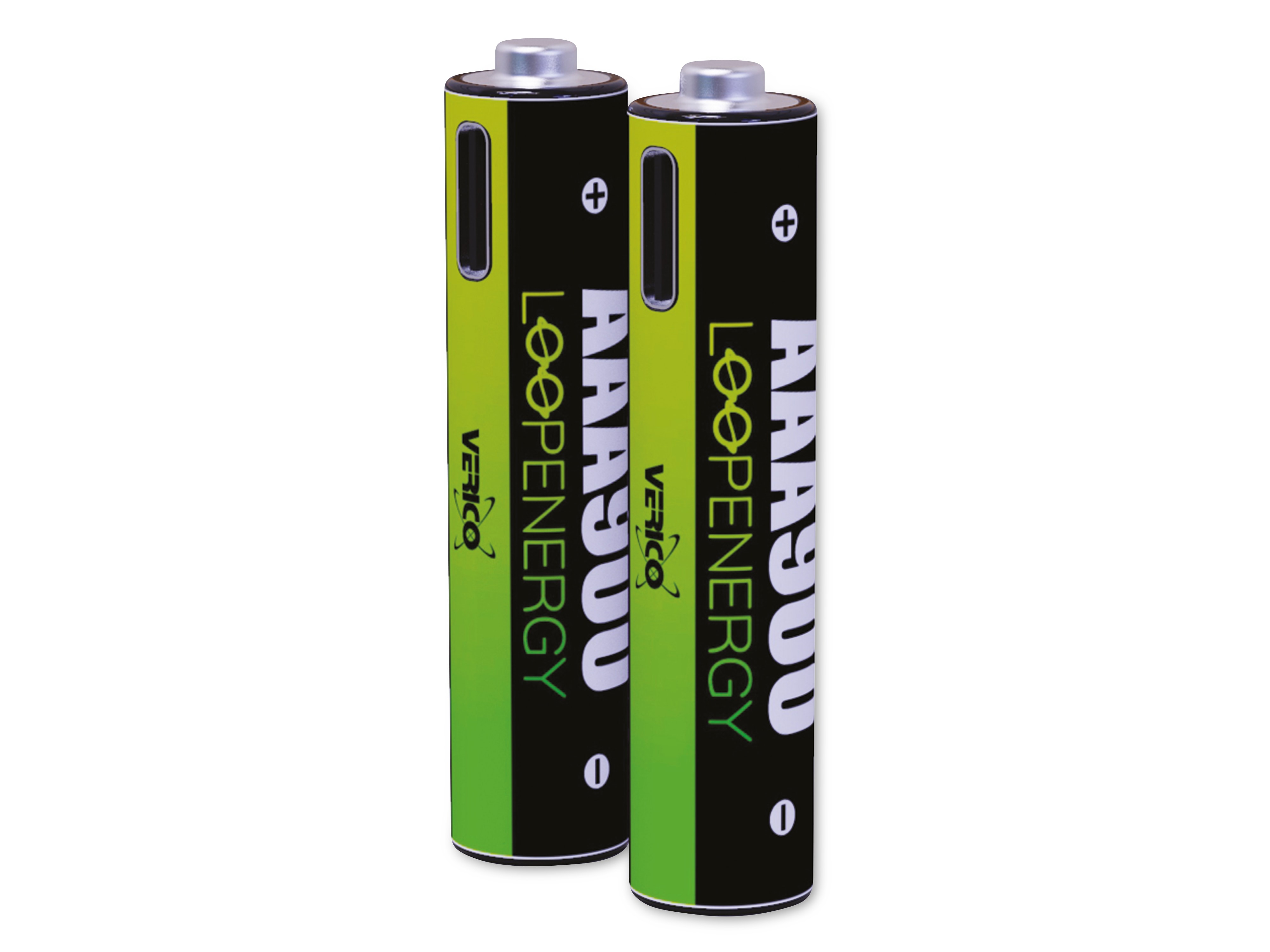 VERICO Li-Ion-Akku Loop Energy AAA, mit USB-C Buchse, 2er Pack VERICO Li-Ion-Akku Loop Energy AAA, mit USB-C Buchse, 2er Pack