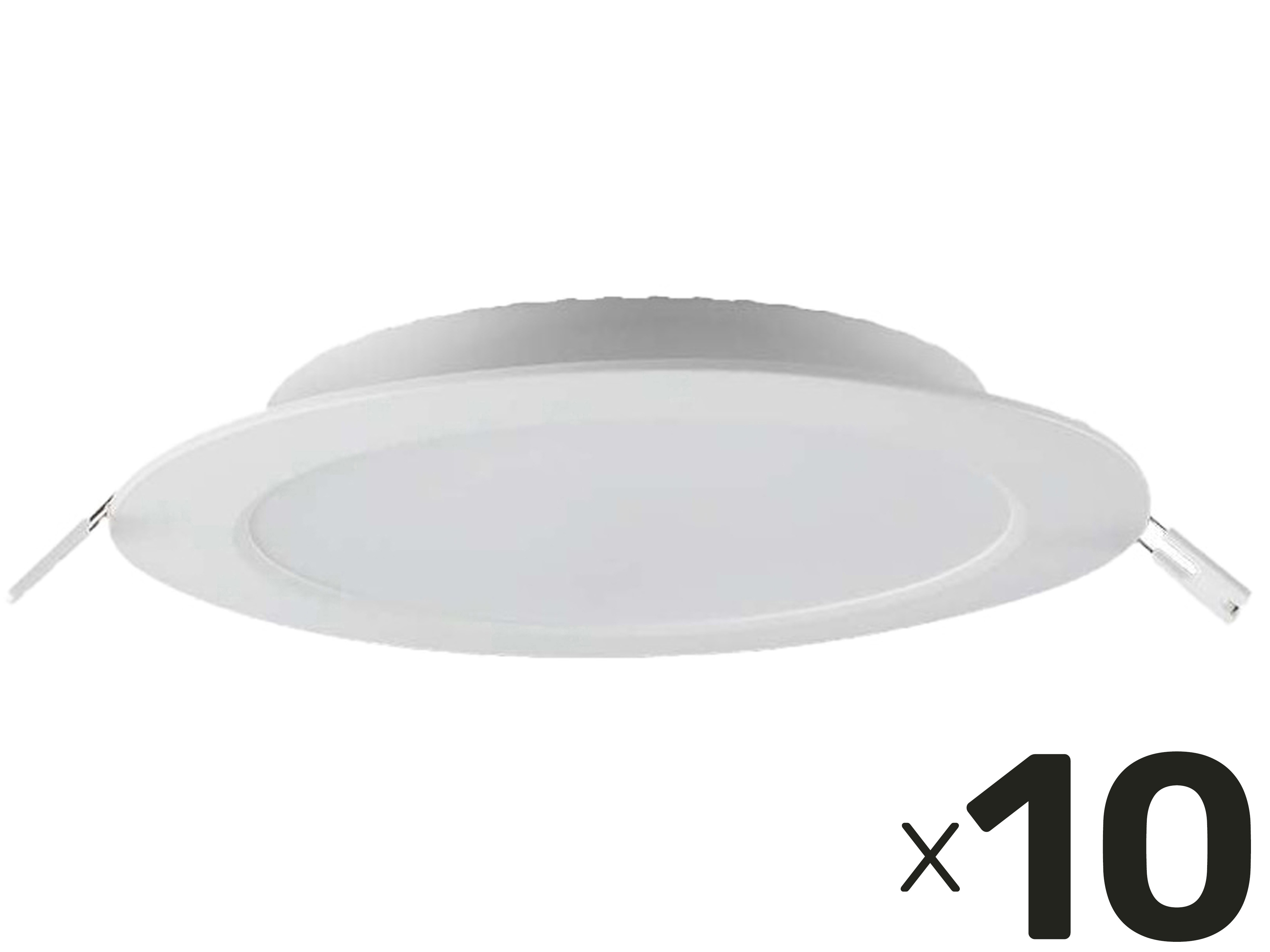 V-TAC LED-Einbauleuchte VT-61003, EEK: E, 3 W, 330 lm, 3000 K, 10 Stück V-TAC LED-Einbauleuchte VT-61003, EEK: E, 3 W, 330 lm, 3000 K, 10 Stück