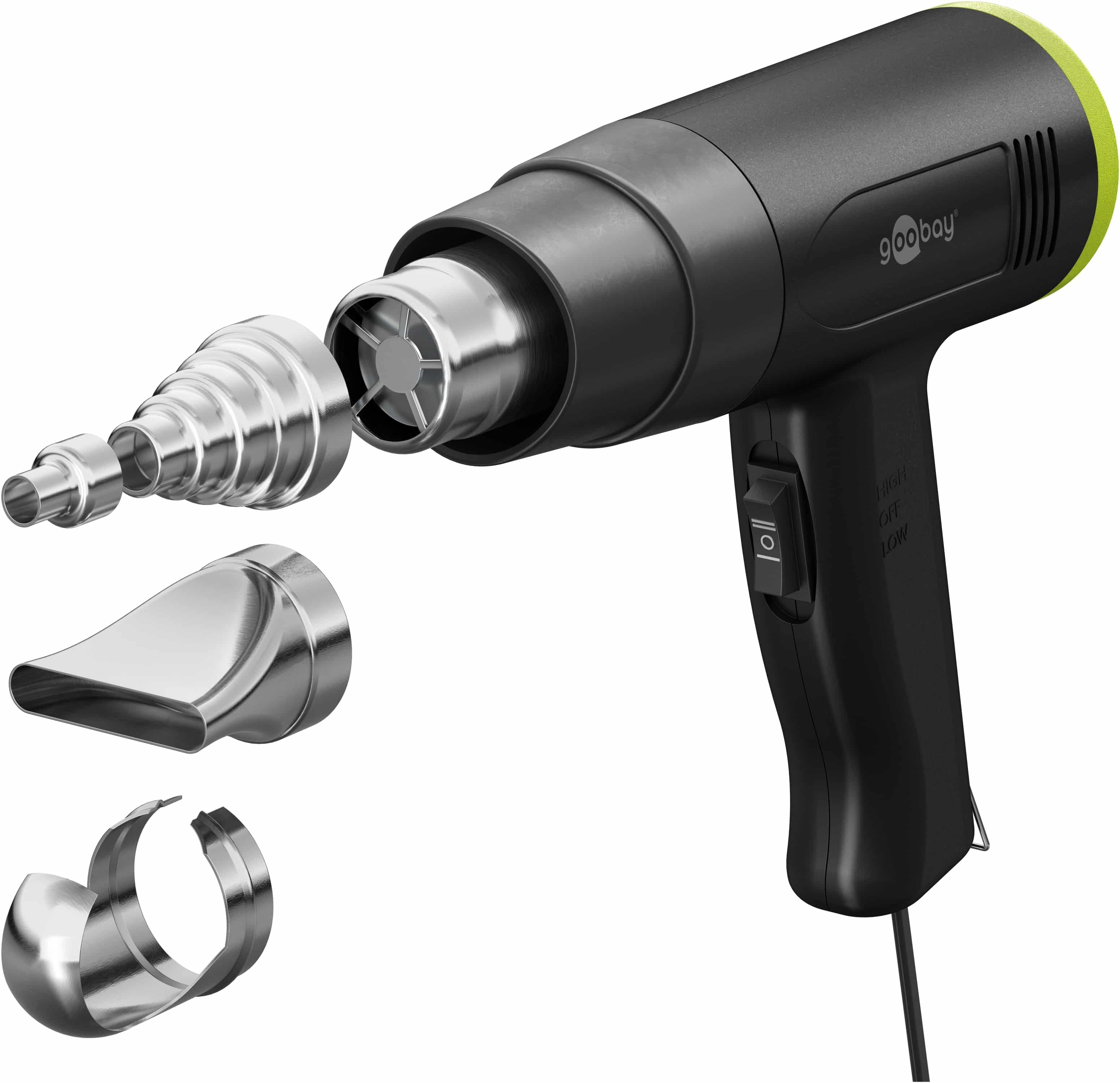 GOOBAY TOOLS Heißluftpistole Superior, 77822, 1500 W