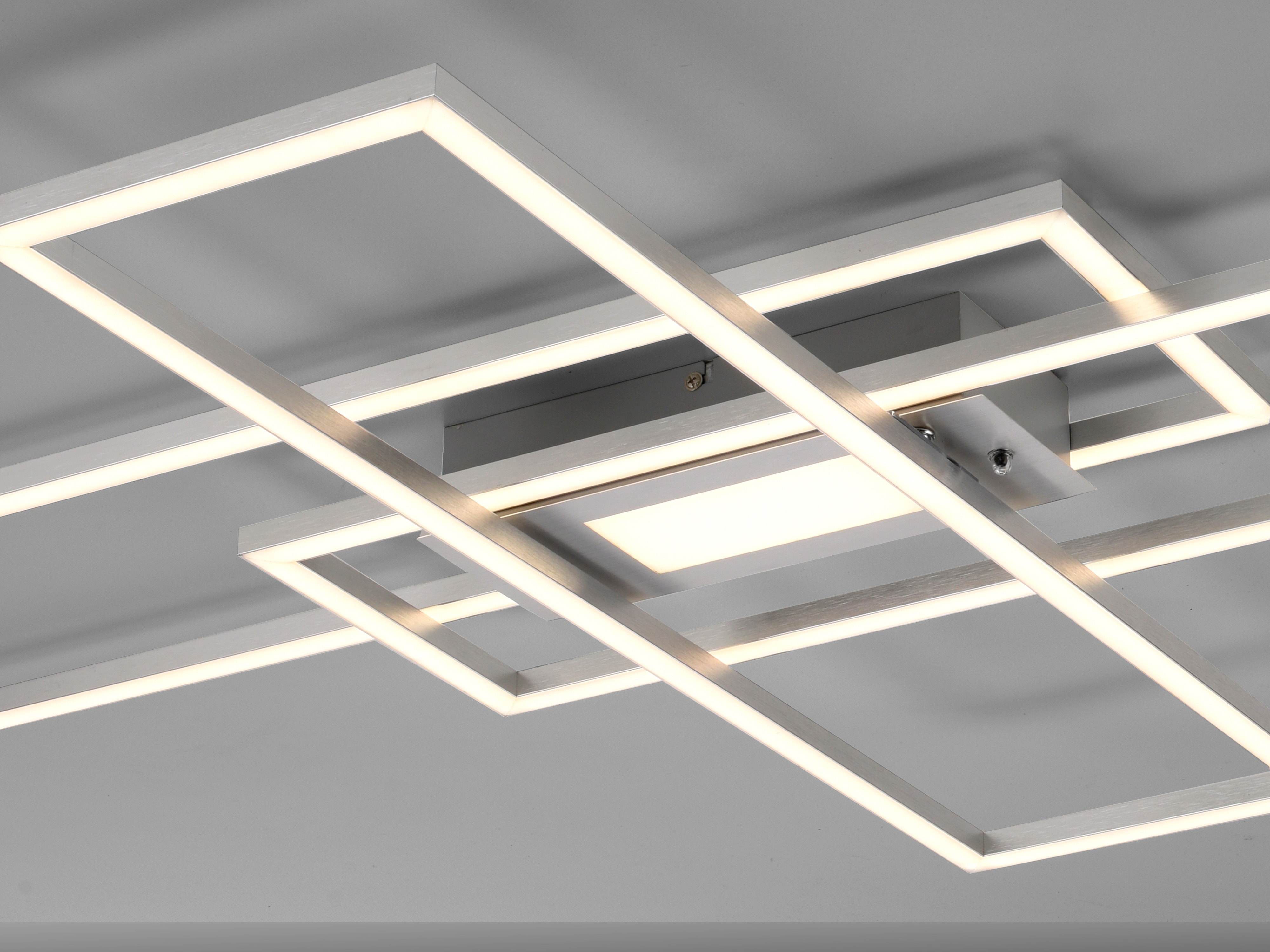 JUST LIGHT LED-Deckenleuchte 14693-55, 45W, 5500lm, silber JUST LIGHT LED-Deckenleuchte 14693-55, 45W, 5500lm, silber
