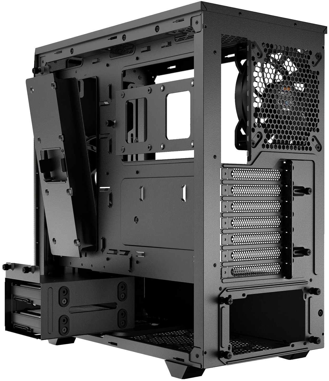 BE QUIET! Midi Tower Pure Base 500 Window Black BE QUIET! Midi Tower Pure Base 500 Window Black