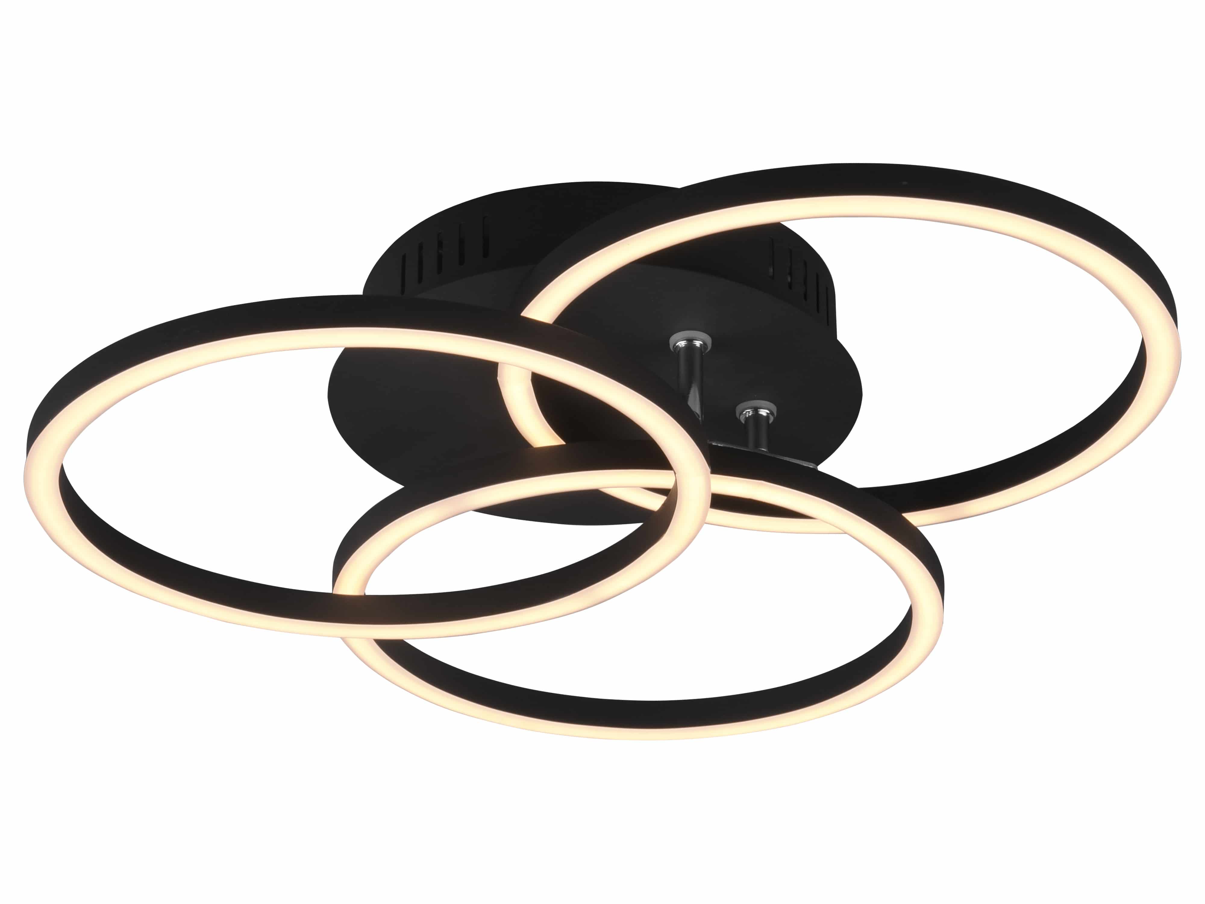 REALITY LED-Deckenleuchte Circle R62823132 schwarz, 27 W, 3200 lm CCT REALITY LED-Deckenleuchte Circle R62823132 schwarz, 27 W, 3200 lm CCT