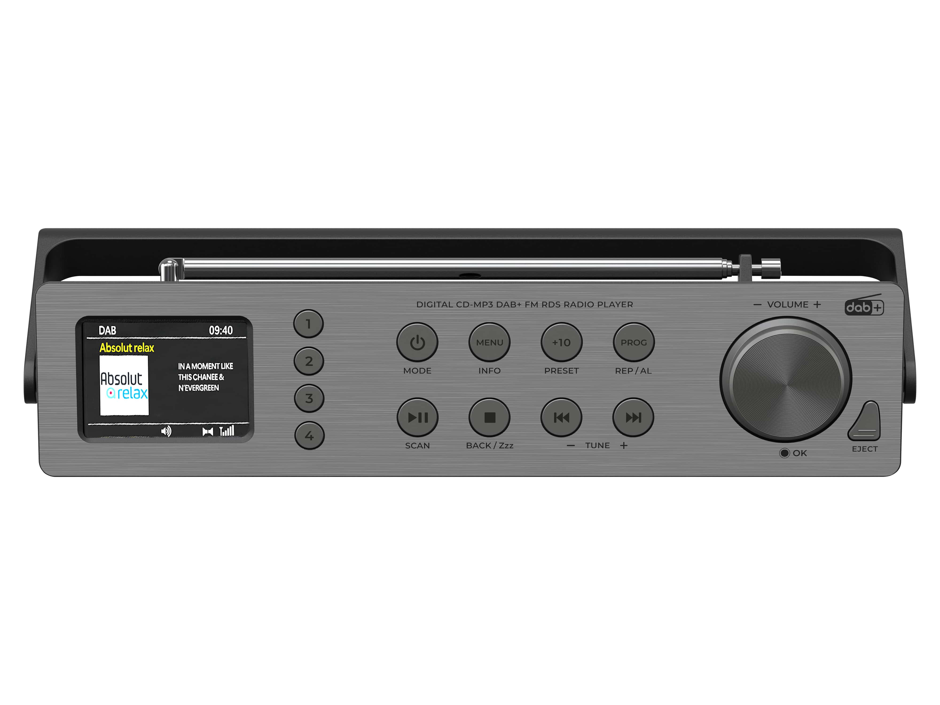 SOUNDMASTER ELITE LINE DAB+/UKW-Radio mit CD/MP3, USB, Bluetooth, Farbdisplay SOUNDMASTER DAB+/UKW-Radio mit CD/MP3, USB, Bluetooth, Farbdisplay