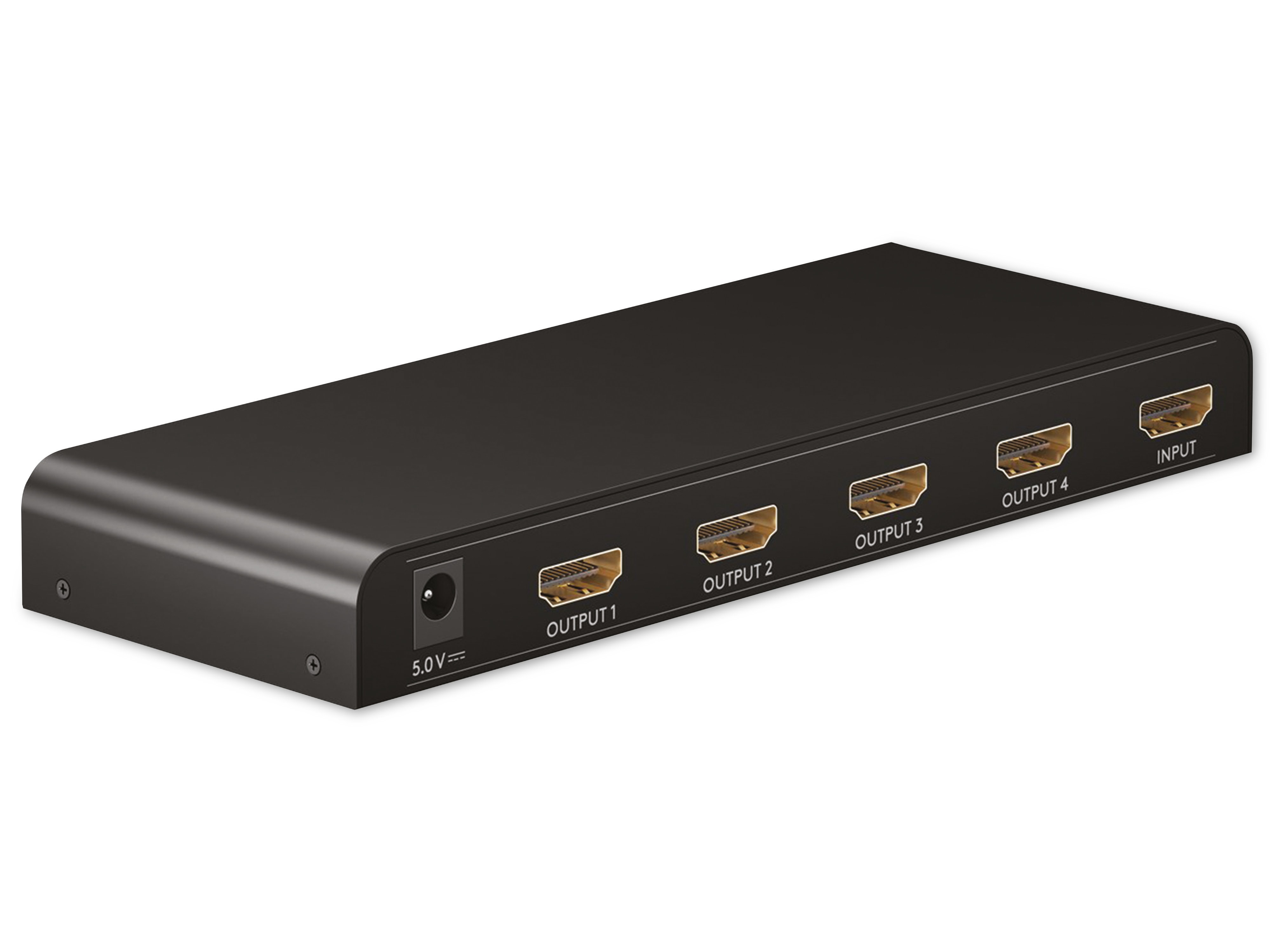 GOOBAY HDMI-Splitter 1 auf 4, 4K, 30 Hz GOOBAY HDMI-Splitter 1 auf 4, 4K, 30 Hz