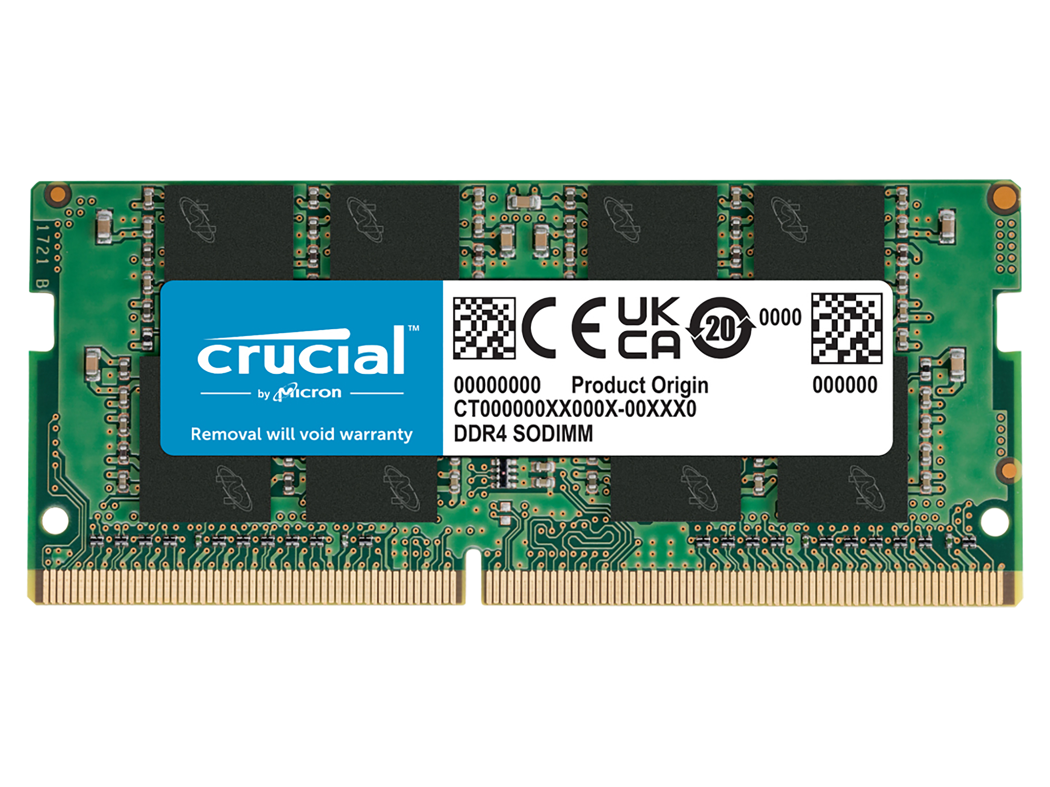 CRUCIAL Arbeitsspeicher CB16GS3200 DDR4, 16GB CRUCIAL Arbeitsspeicher CB16GS3200 DDR4, 16GB