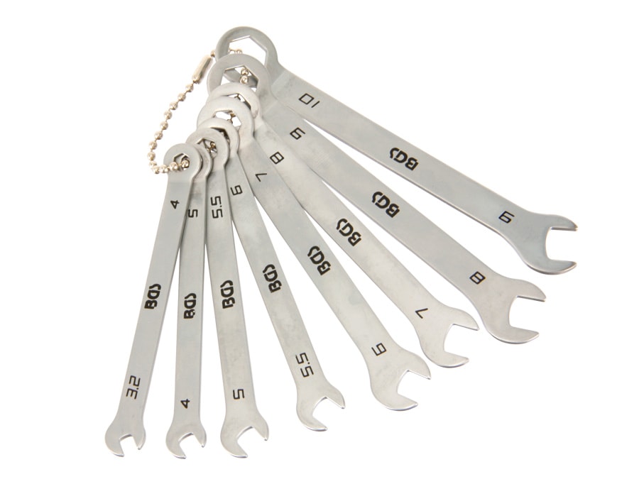 BGS TECHNIC Gabel-/Ringschlüsselsatz, BGS, 8646, 3,2...10 mm, 8-teilig BGS TECHNIC Gabel-/Ringschlüsselsatz, BGS, 8646, 3,2...10 mm, 8-teilig