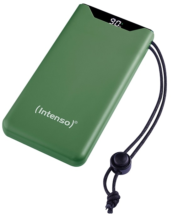 INTENSO USB Powerbank 7332037, F10000, 10.000mAh, 20 W, grün INTENSO USB Powerbank 7332037, F10000, 10.000mAh, 20 W, grün