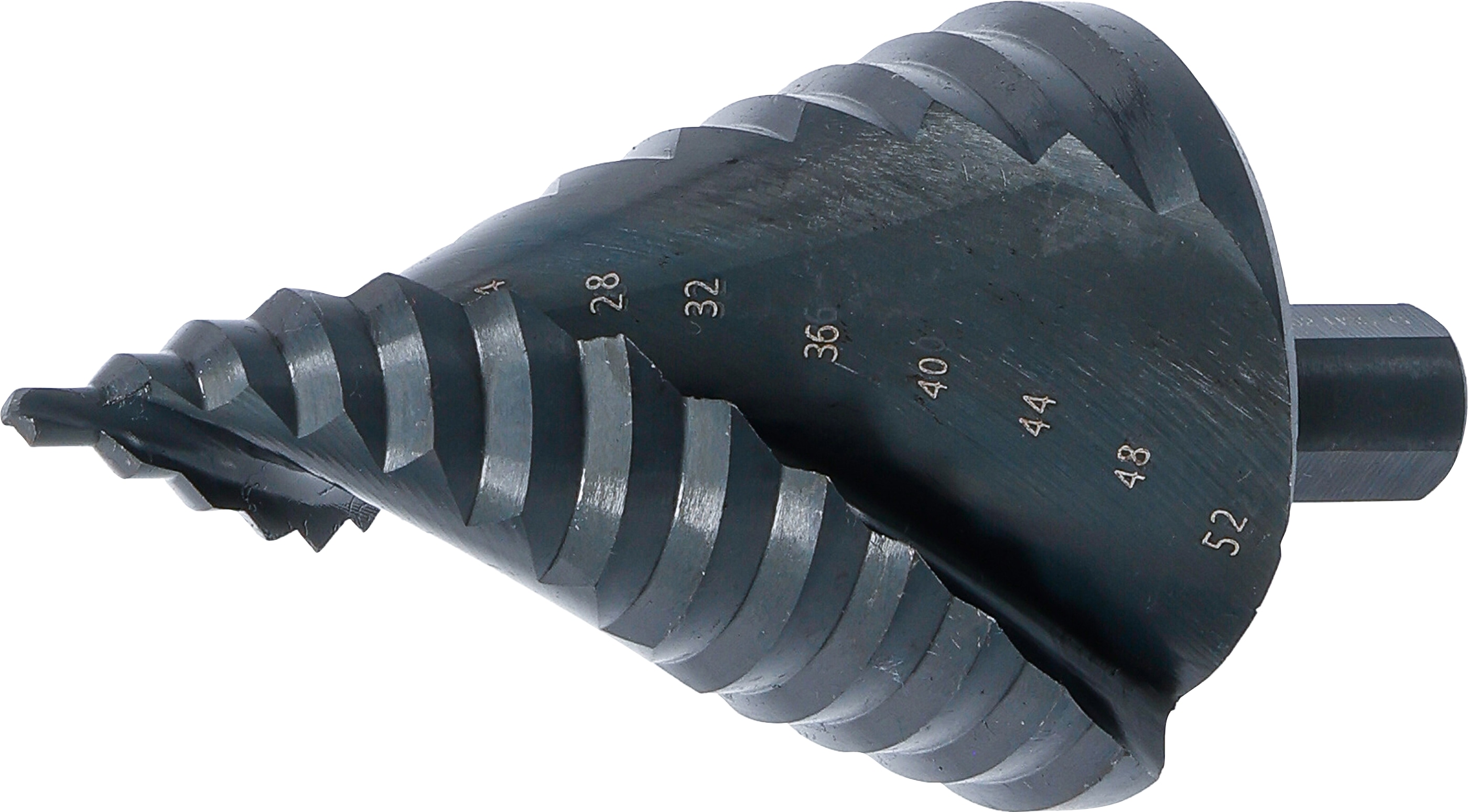 BGS TECHNIC Stufenbohrer, 74702, titanaluminiumnitriert, 4-52 mm BGS TECHNIC Stufenbohrer, 74702, titanaluminiumnitriert, 4-52 mm