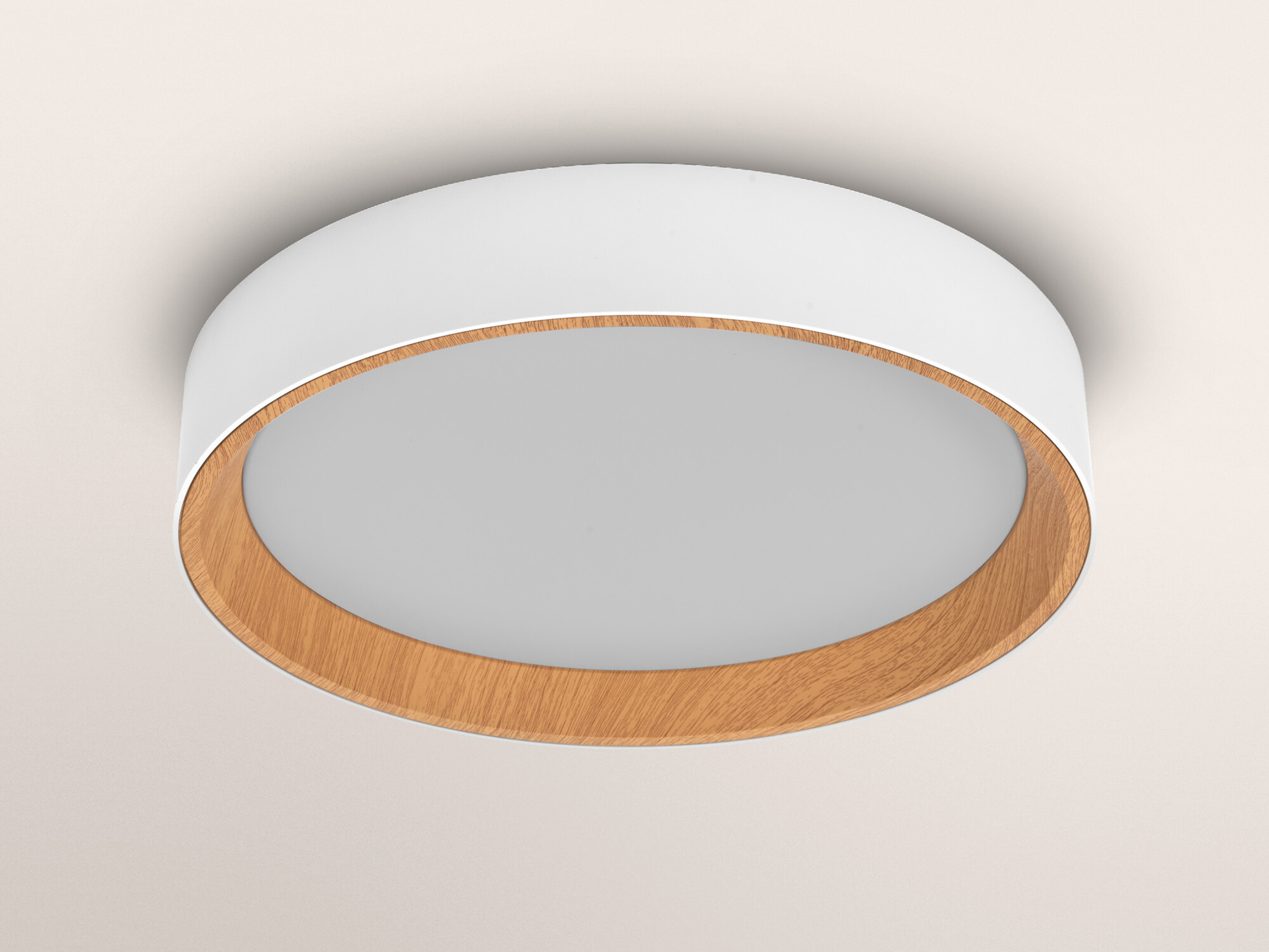 OSRAM LED-Deckenleuchte, 16W, 3000K, 1000lm, warmweiß, IP20, dimmbar, weiß, Ø29cm