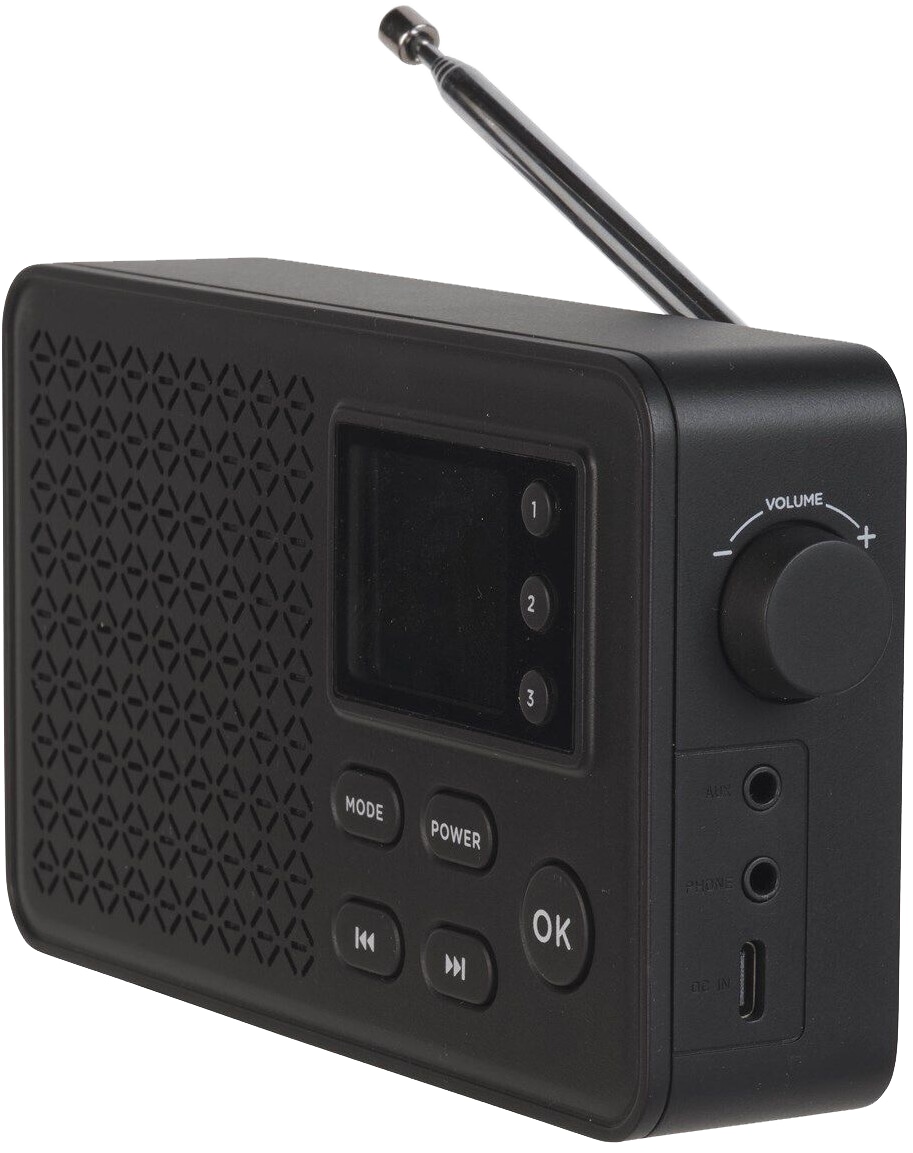 DENVER DAB+/FM Radio DAB-57, schwarz