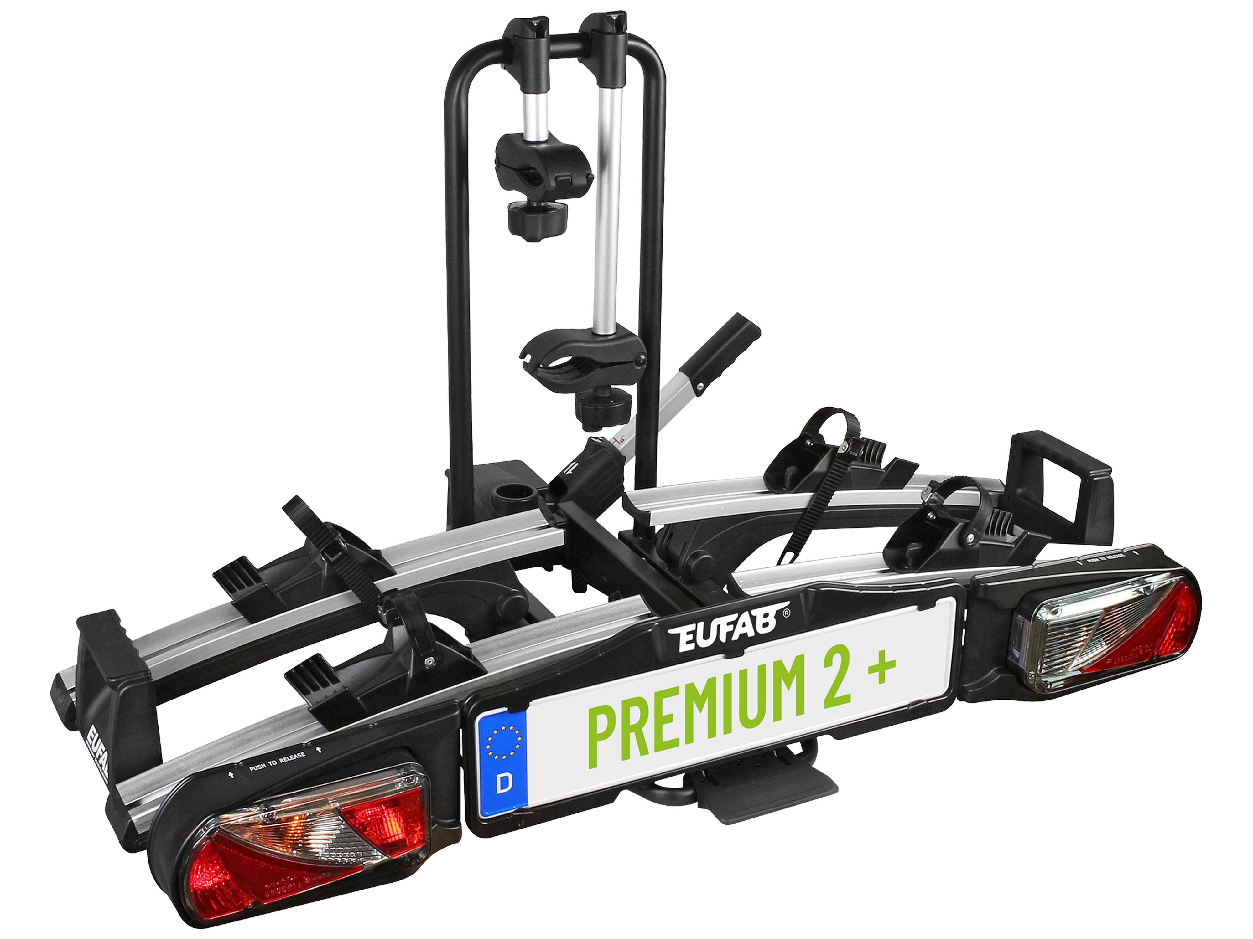 EUFAB Fahrradträger PREMIUM PLUS 2, 11523, für 2 Fahrräder EUFAB Fahrradträger PREMIUM PLUS 2, 11523, für 2 Fahrräder