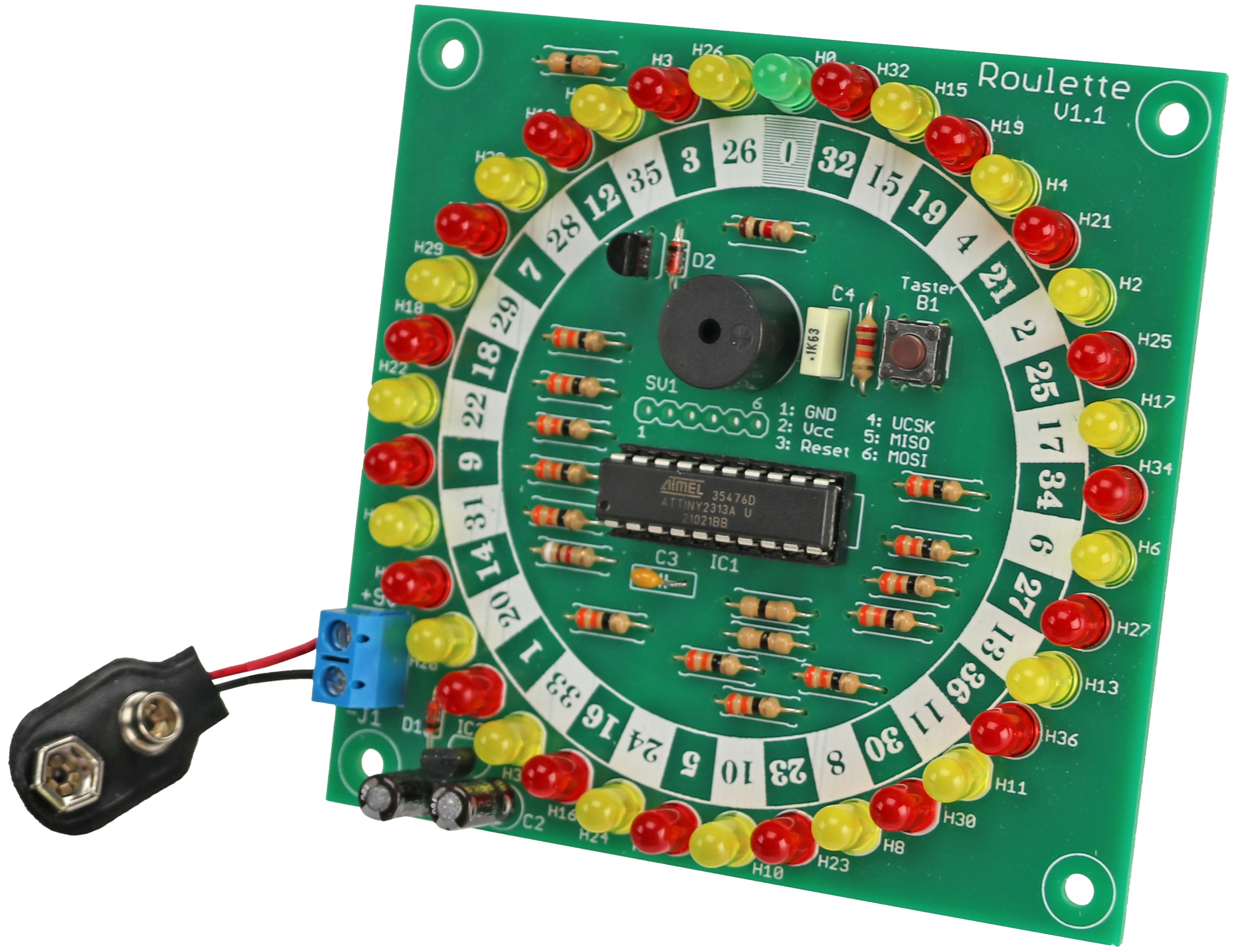 Bausatz Roulette, V1.1 Bausatz Roulette, V1.1