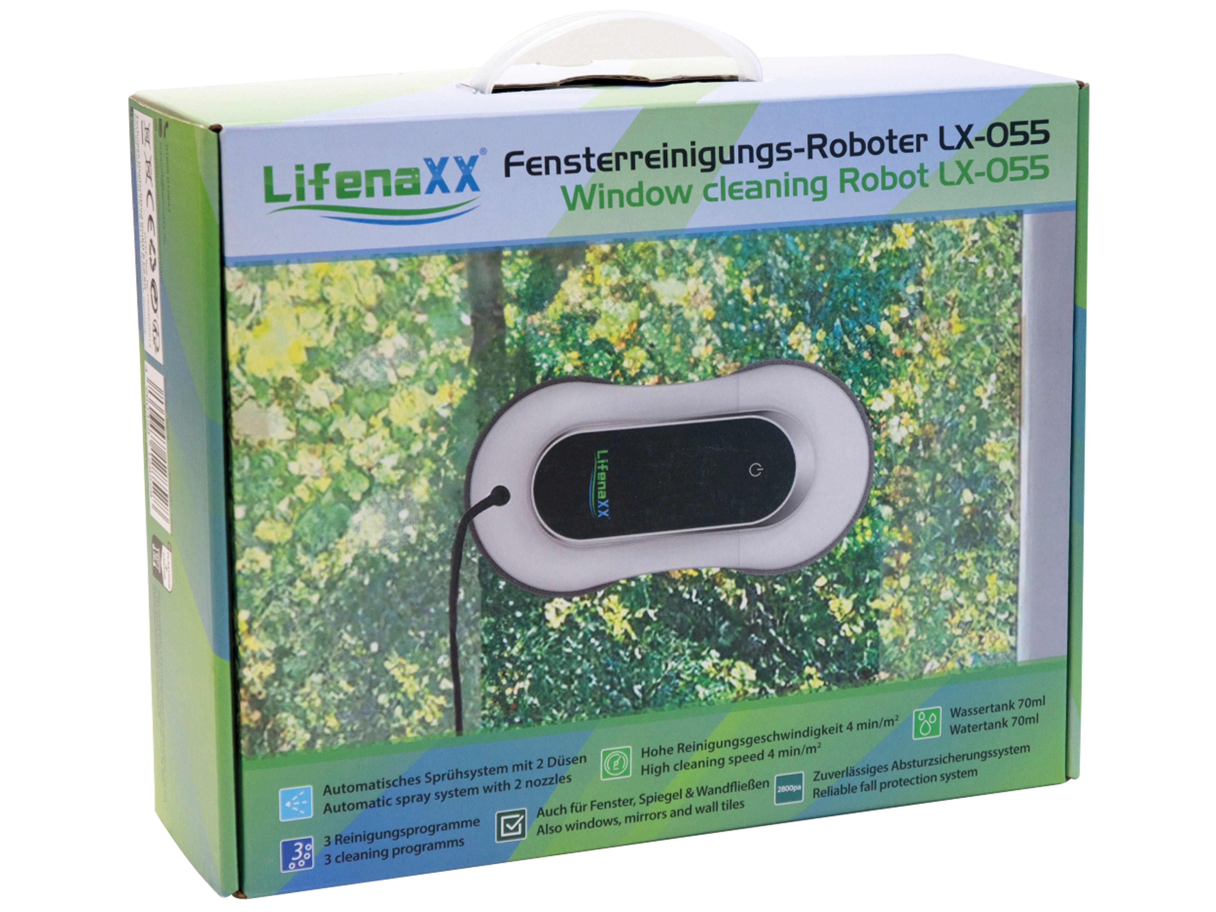 LIFENAXX Fensterreinigungs-Roboter LX-055 LIFENAXX Fensterreinigungs-Roboter LX-055