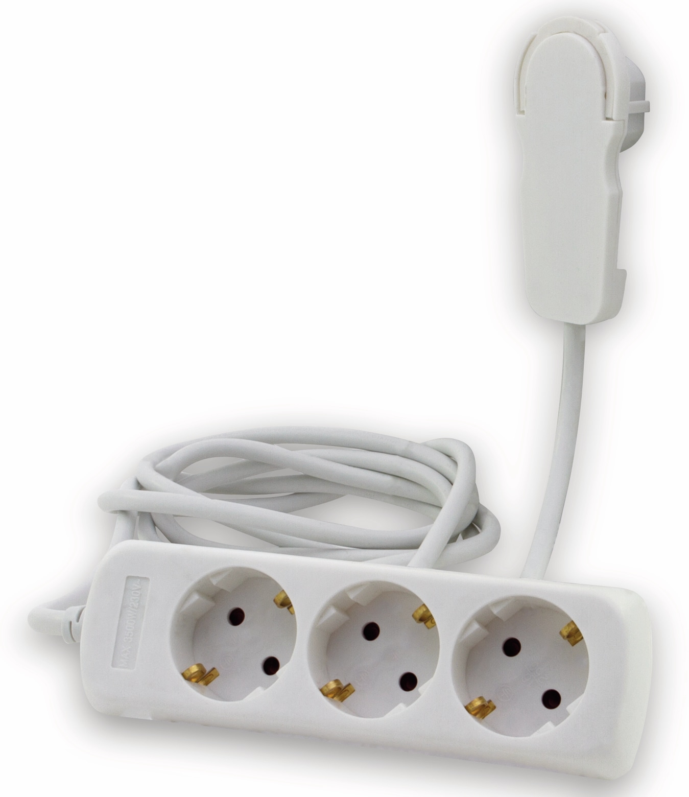REV Steckdosenleiste Smart, 3-fach, mit Flachstecker, 2 m, weiß REV Steckdosenleiste Smart, 3-fach, mit Flachstecker, 2 m, weiß