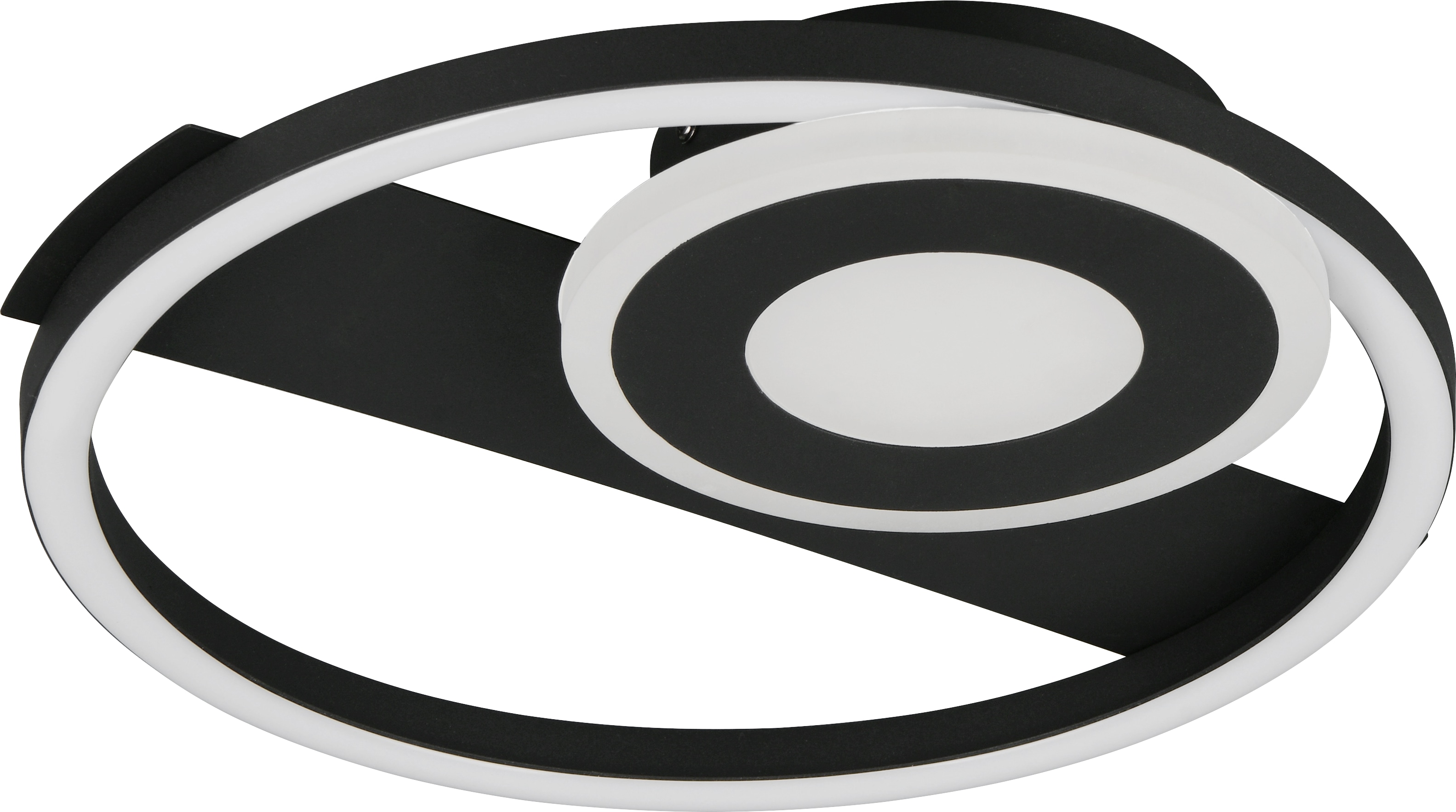 REALITY LED-Deckenleuchte HORUS, R63671132, 22W, 2500lm, 3000K, schwarz REALITY LED-Deckenleuchte HORUS, R63671132, 22W, 2500lm, 3000K, schwarz