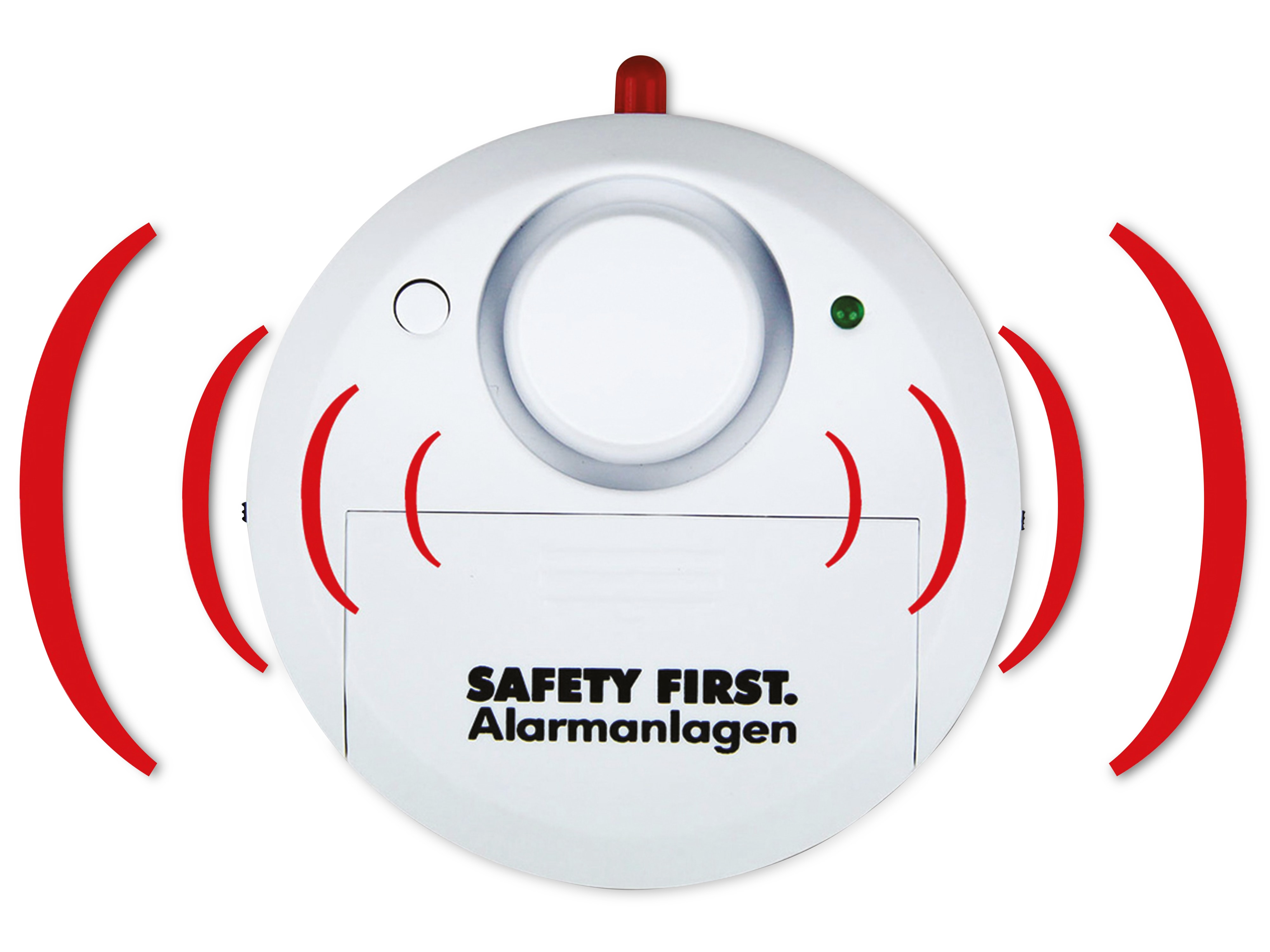KH-SECURITY Safety First Glasbruchalarm weiß "Premium" KH-SECURITY Safety First Glasbruchalarm weiß "Premium"