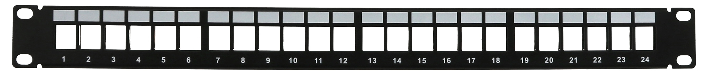 RED4POWER Patchpanel KPP-19-24, 19", 24-port RED4POWER Patchpanel KPP-19-24, 19", 24-port