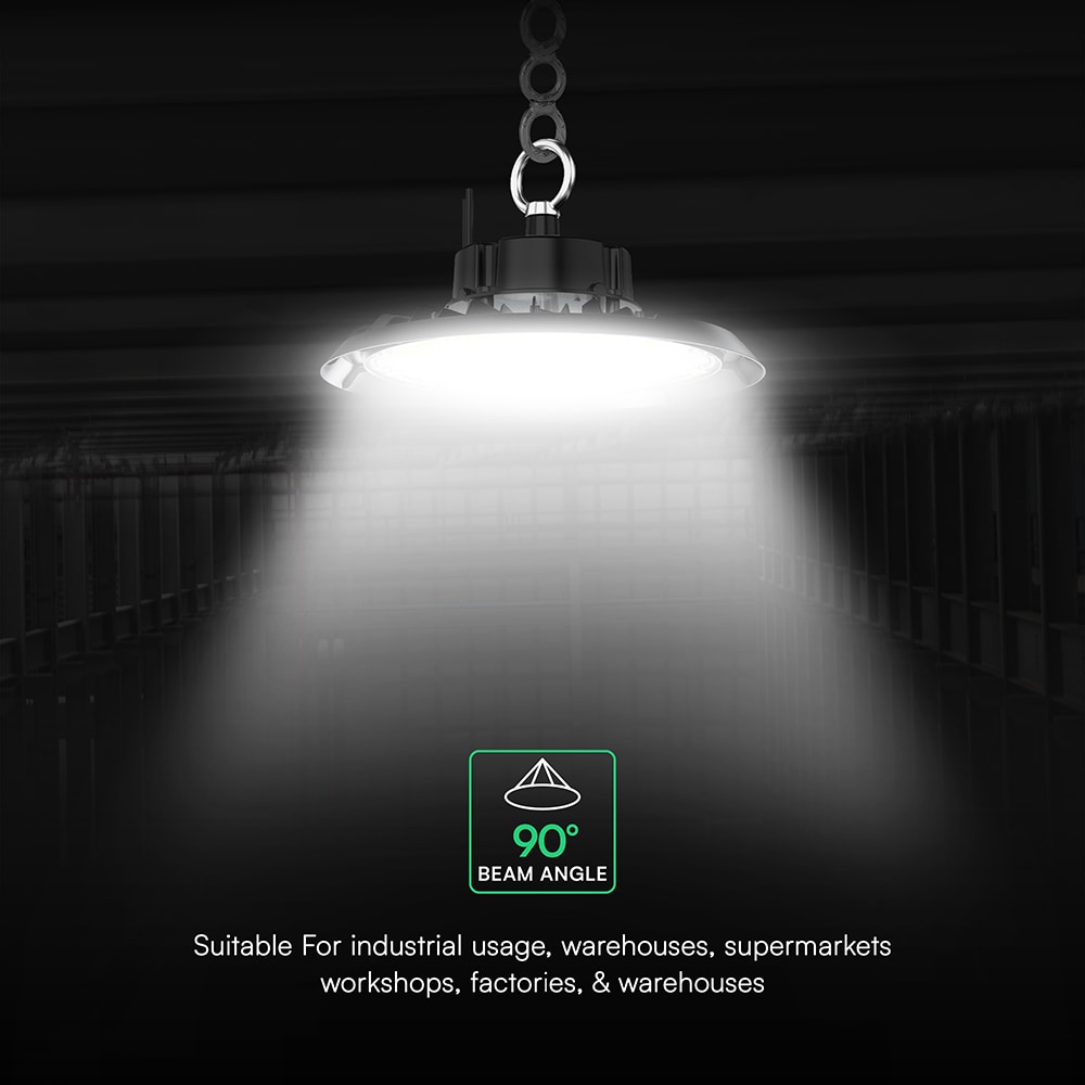 V-TAC LED-Hallenstrahler VT-240766, EEK: D, 150W, 23250lm, 6500K, 90°, IP65
