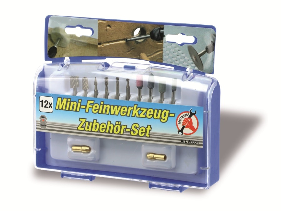 BGS TECHNIC Fräser-/Schleifsteinset, 12-teilig BGS TECHNIC Fräser-/Schleifsteinset, 12-teilig