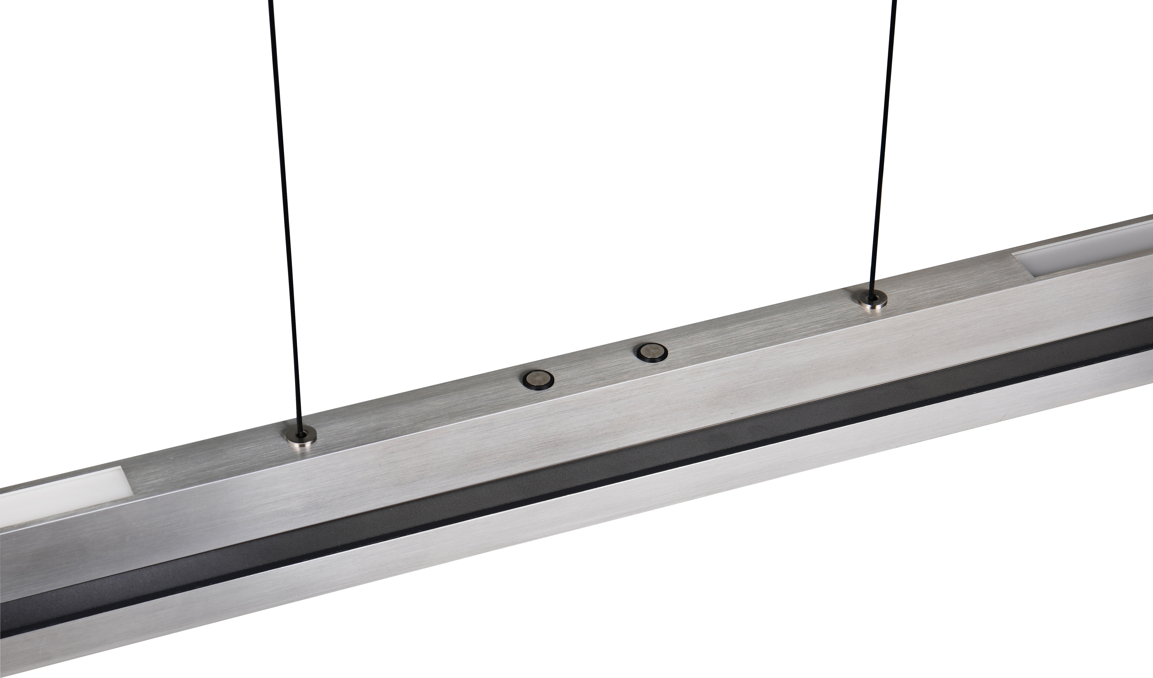 TRIO LED-Pendelleuchte EMERSON 346710107, 22 W, 2500 lm, nickel TRIO LED-Pendelleuchte EMERSON 346710107, 22 W, 2500 lm, nickel