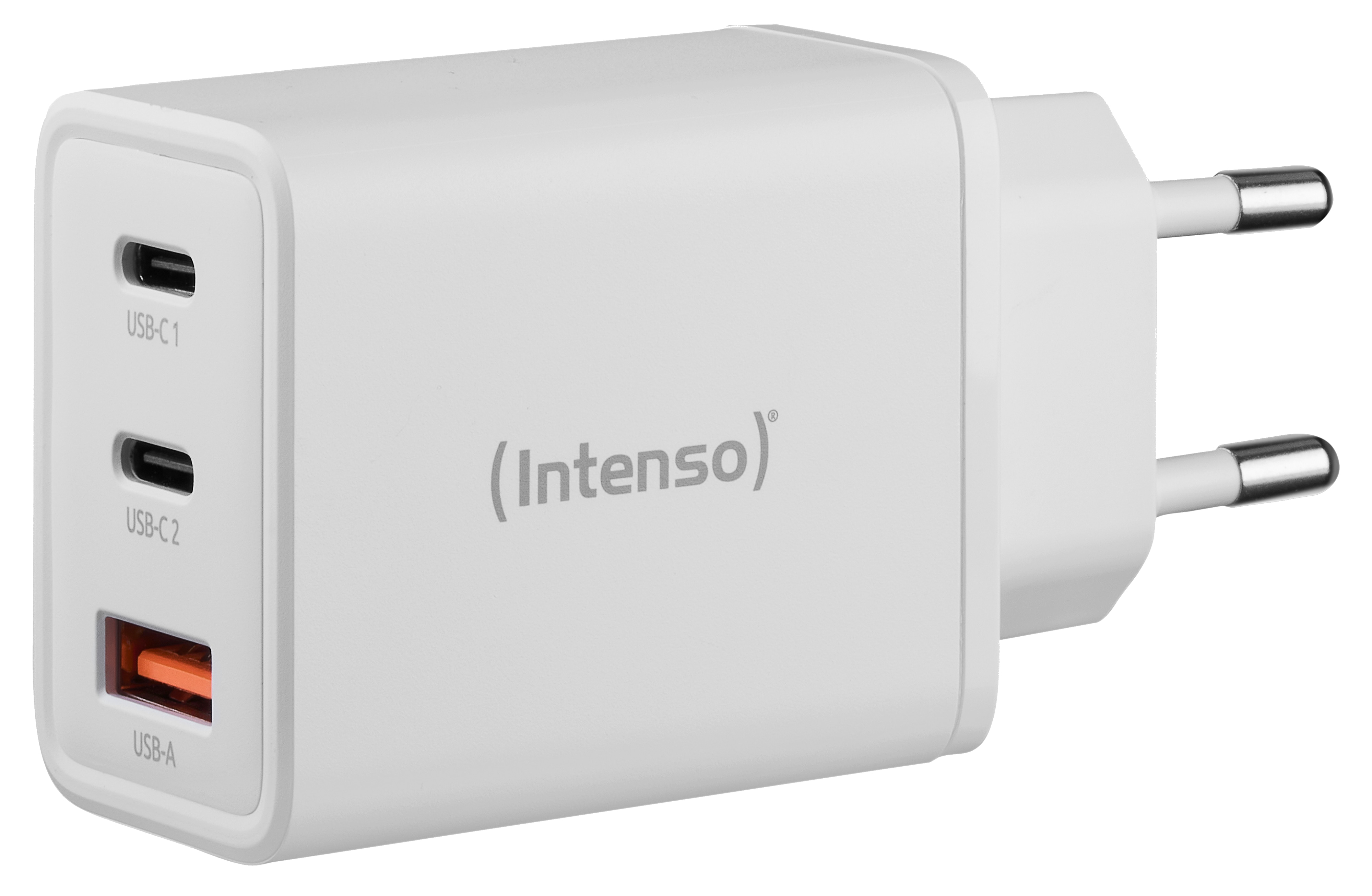 INTENSO USB-Ladegerät W65ACC 1 x USB-A und 2 x USB-C GAN,65 Watt INTENSO USB-Ladegerät W65ACC 1 x USB-A und 2 x USB-C GAN,65 Watt