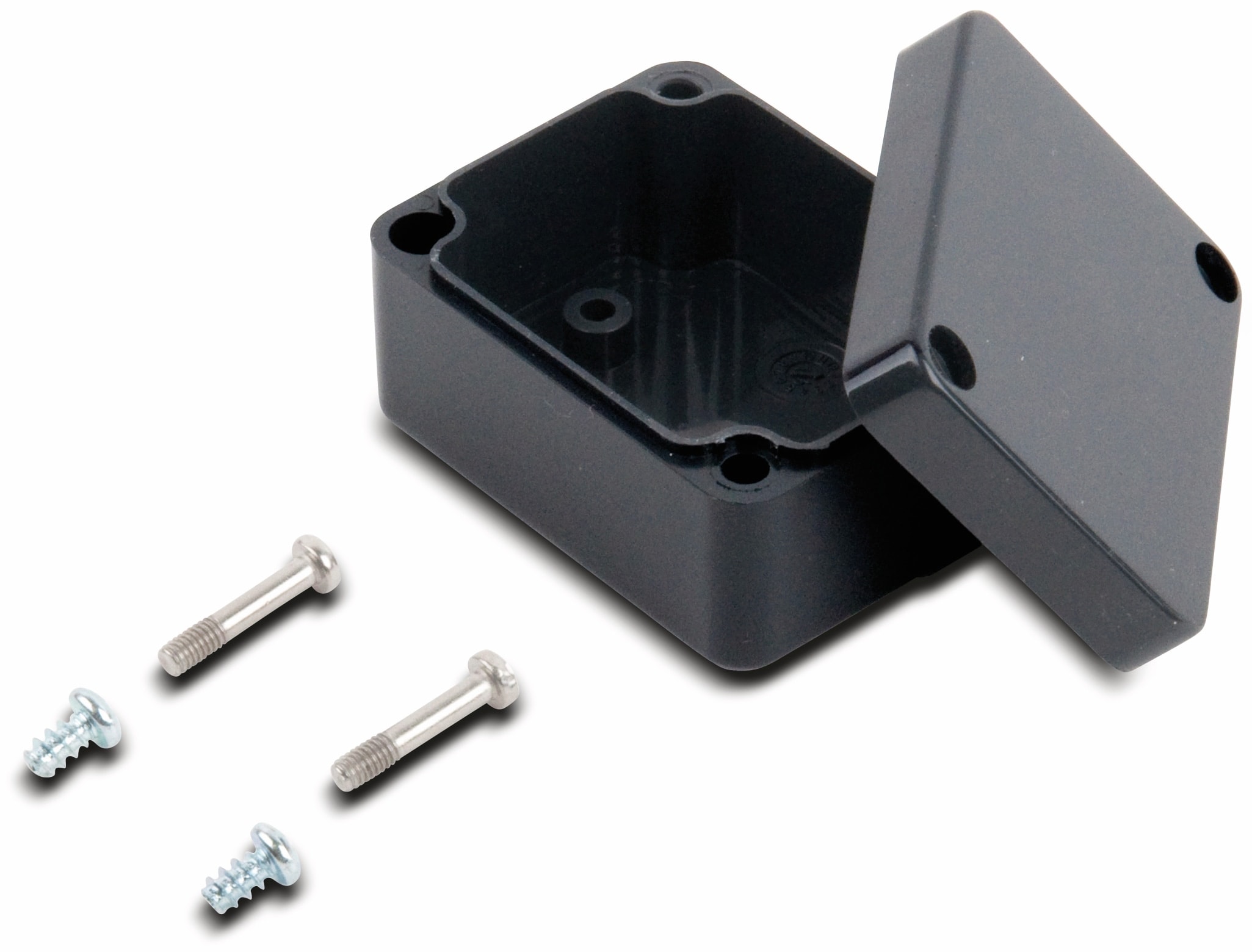 Universalgehäuse, ABS, 65 x 50 x 35 mm, IP66, schiefergrau Universalgehäuse, ABS, 65 x 50 x 35 mm, IP66, schiefergrau