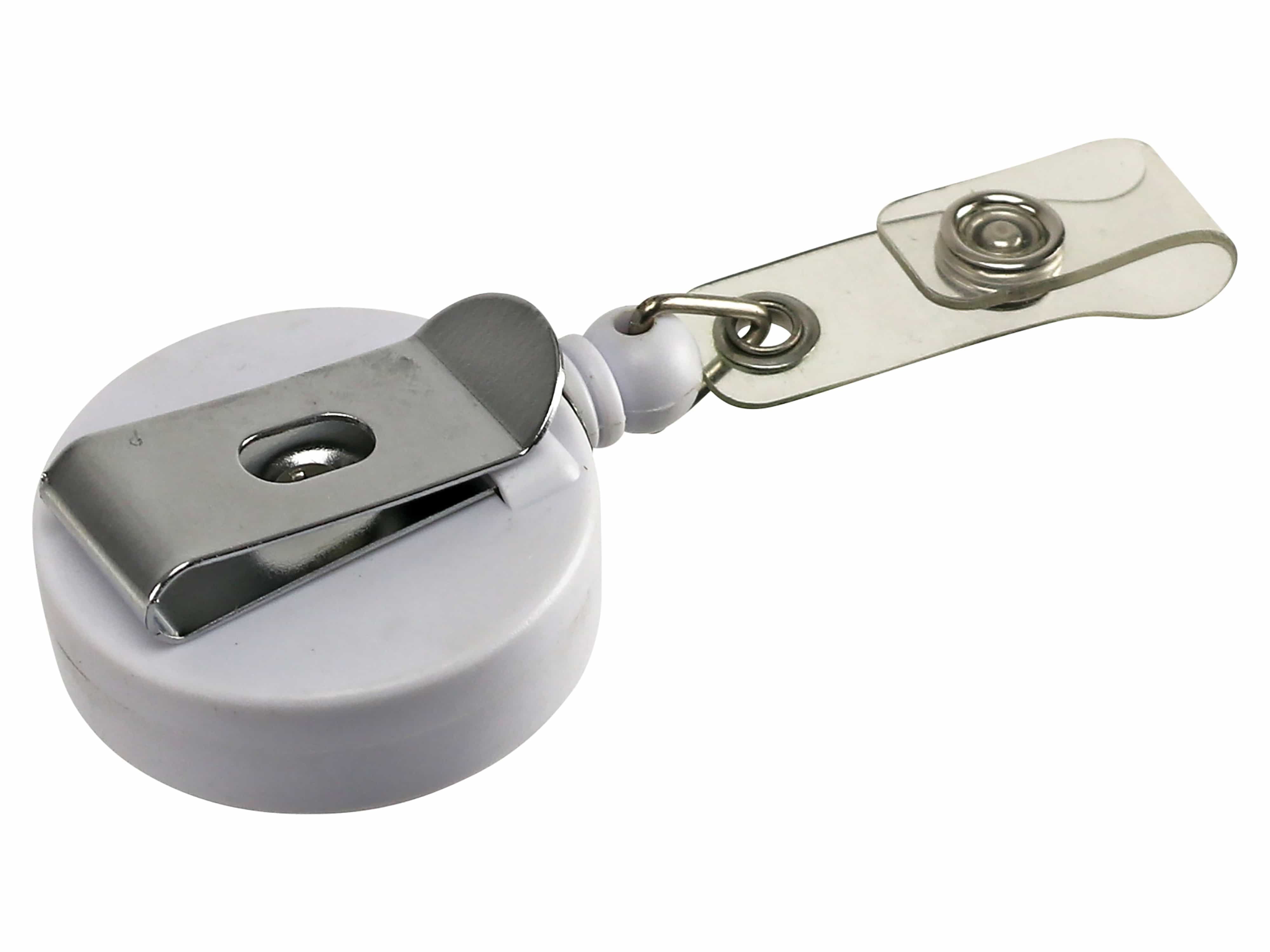 Kartenhalter JoJo, weiß, mit Gürtelclip Kartenhalter JoJo, weiß, mit Gürtelclip