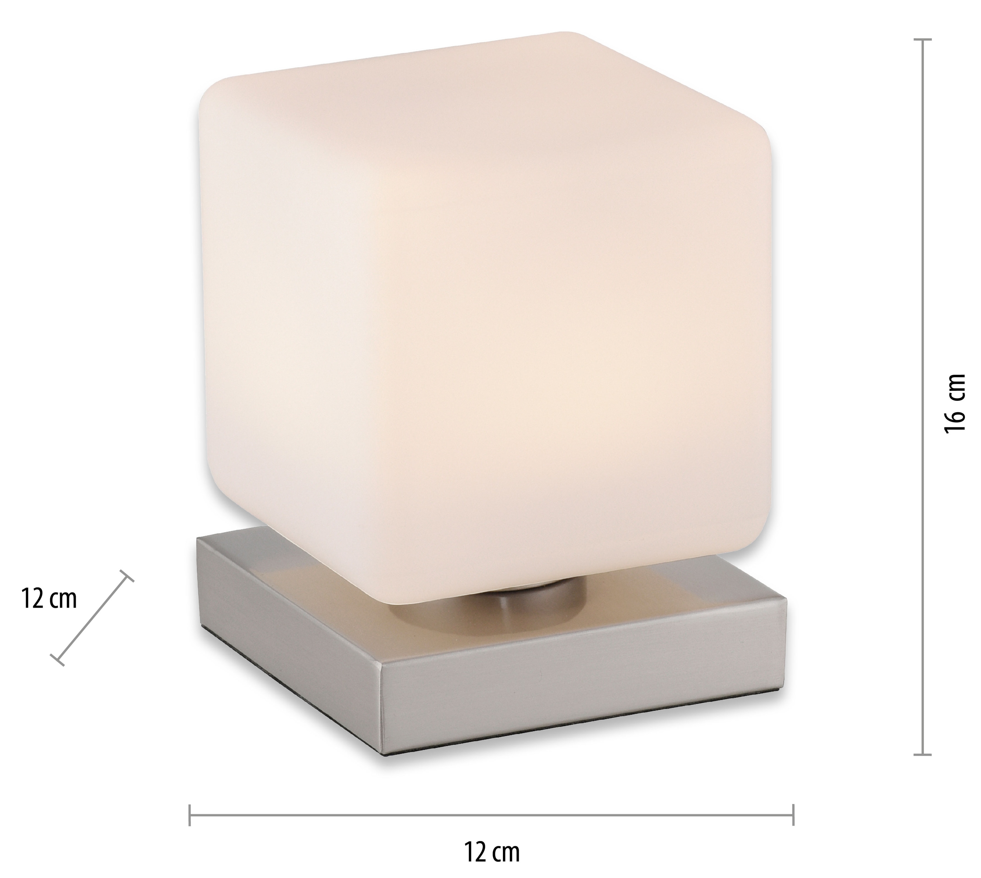 PAUL NEUHAUS LED-Tischleuchte 4036-55 stahl, 5 W, 580 lm, 3000 K PAUL NEUHAUS LED-Tischleuchte 4036-55 stahl, 5 W, 580 lm, 3000 K