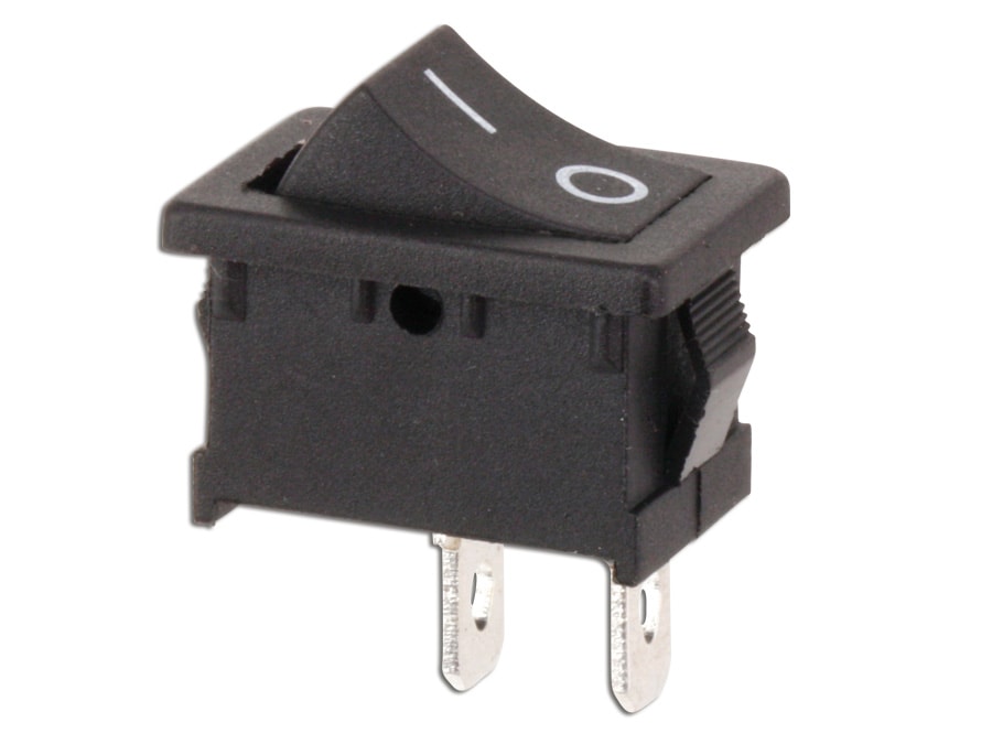 Wippentaster, 21x15 mm, 3 A/250 V~