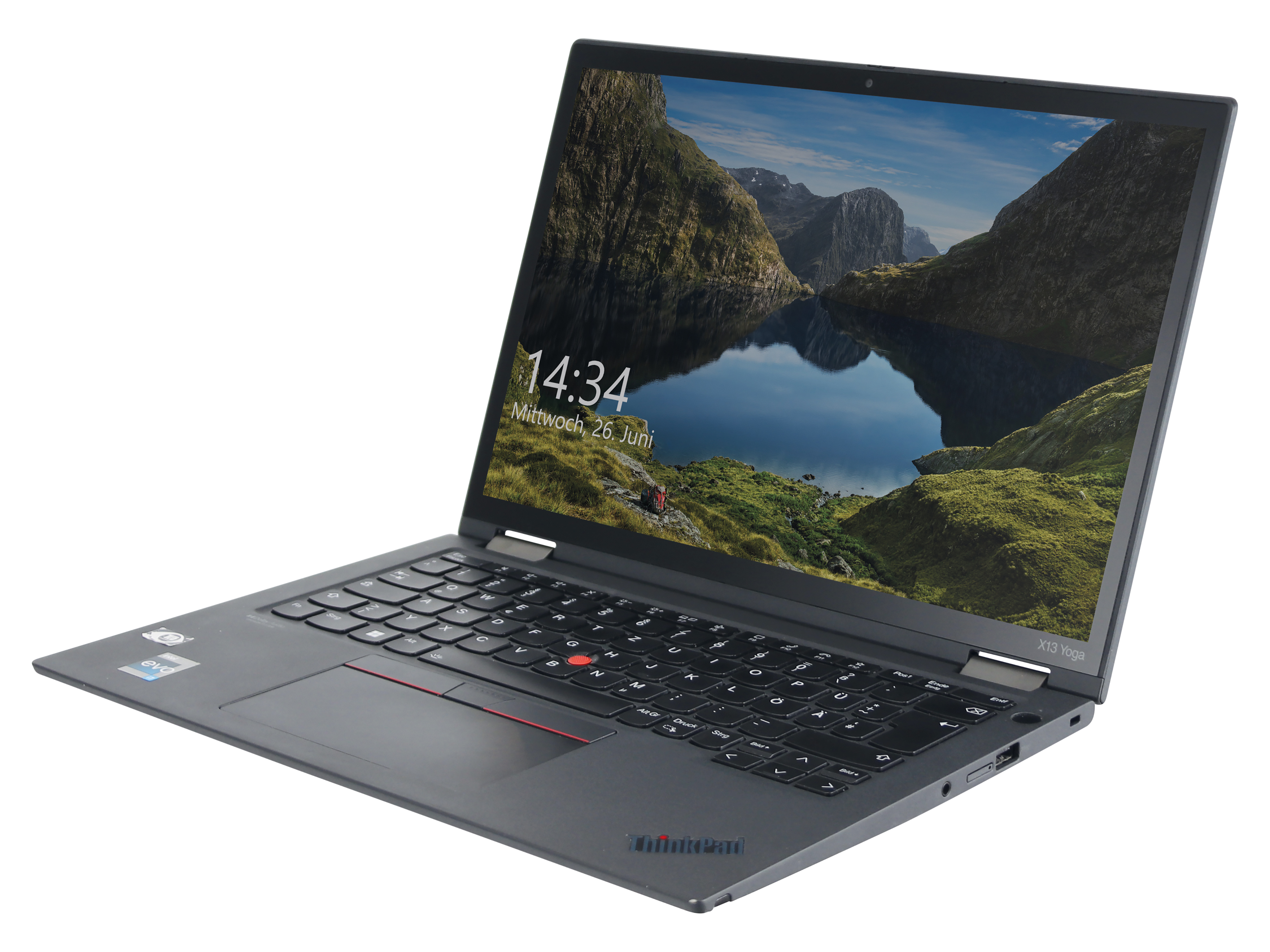 LENOVO Notebook Thinkpad X13 Yoga Gen3, 33,78 cm (13,3"), 16GB, 512GB, Win11Pro, refurbished LENOVO Notebook Thinkpad X13 Yoga Gen3, 33,78 cm (13,3"), 16GB, 512GB, Win11Pro, refurbished