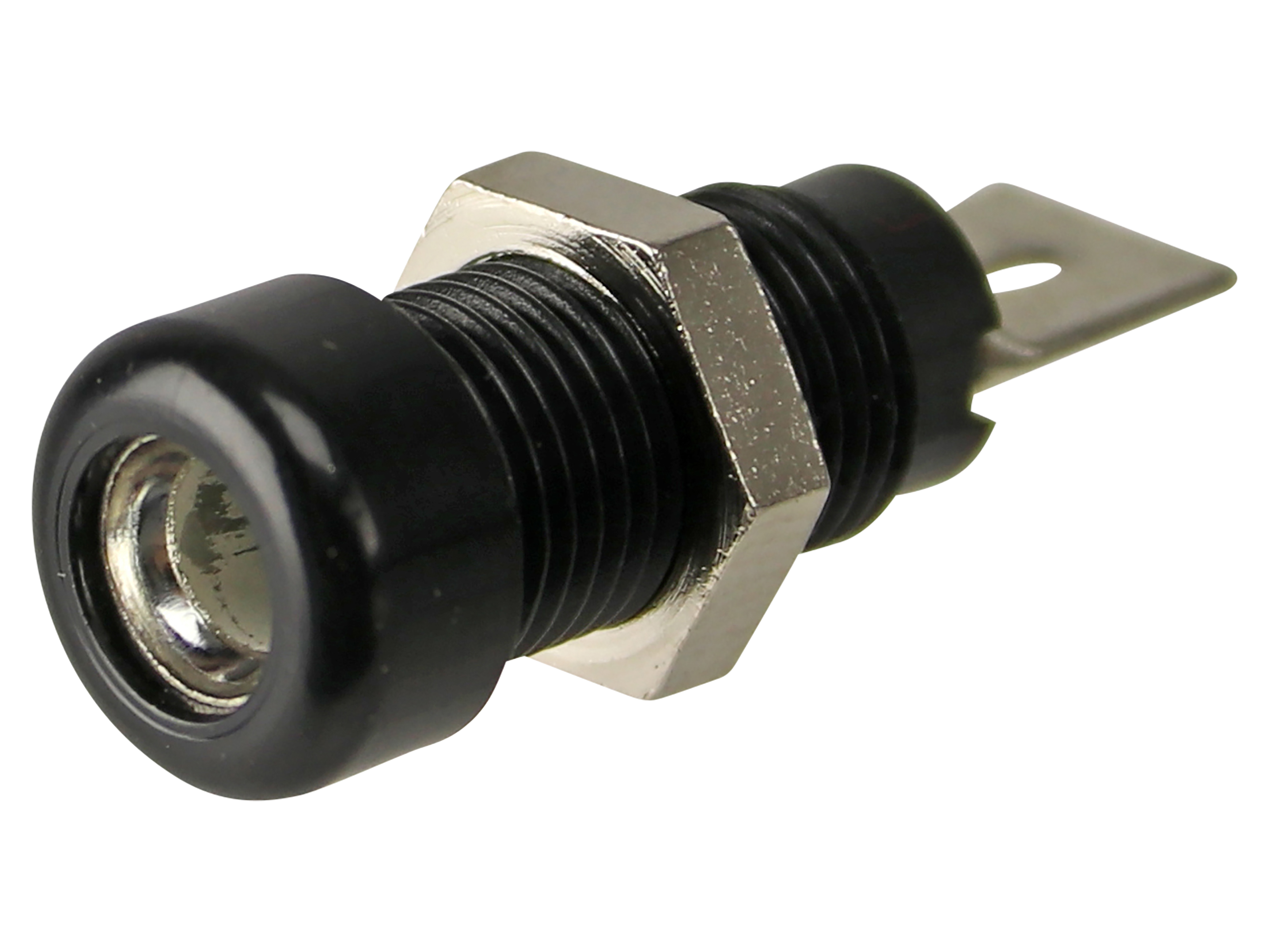 SCHÜTZINGER Einbaubuchse IBU9213SW, 4 mm, schwarz SCHÜTZINGER Einbaubuchse IBU9213SW, 4 mm, schwarz