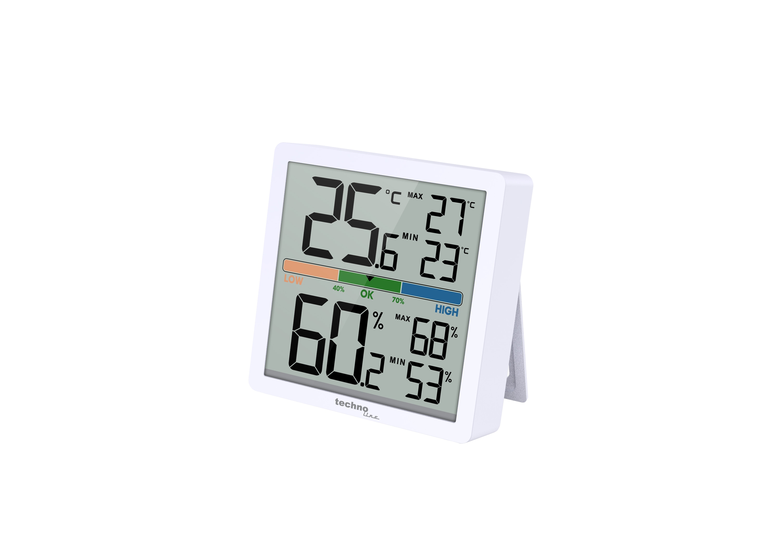 TECHNOLINE Digitales Thermometer-Hygrometer WS9472 TECHNOLINE Digitales Thermometer-Hygrometer WS9472