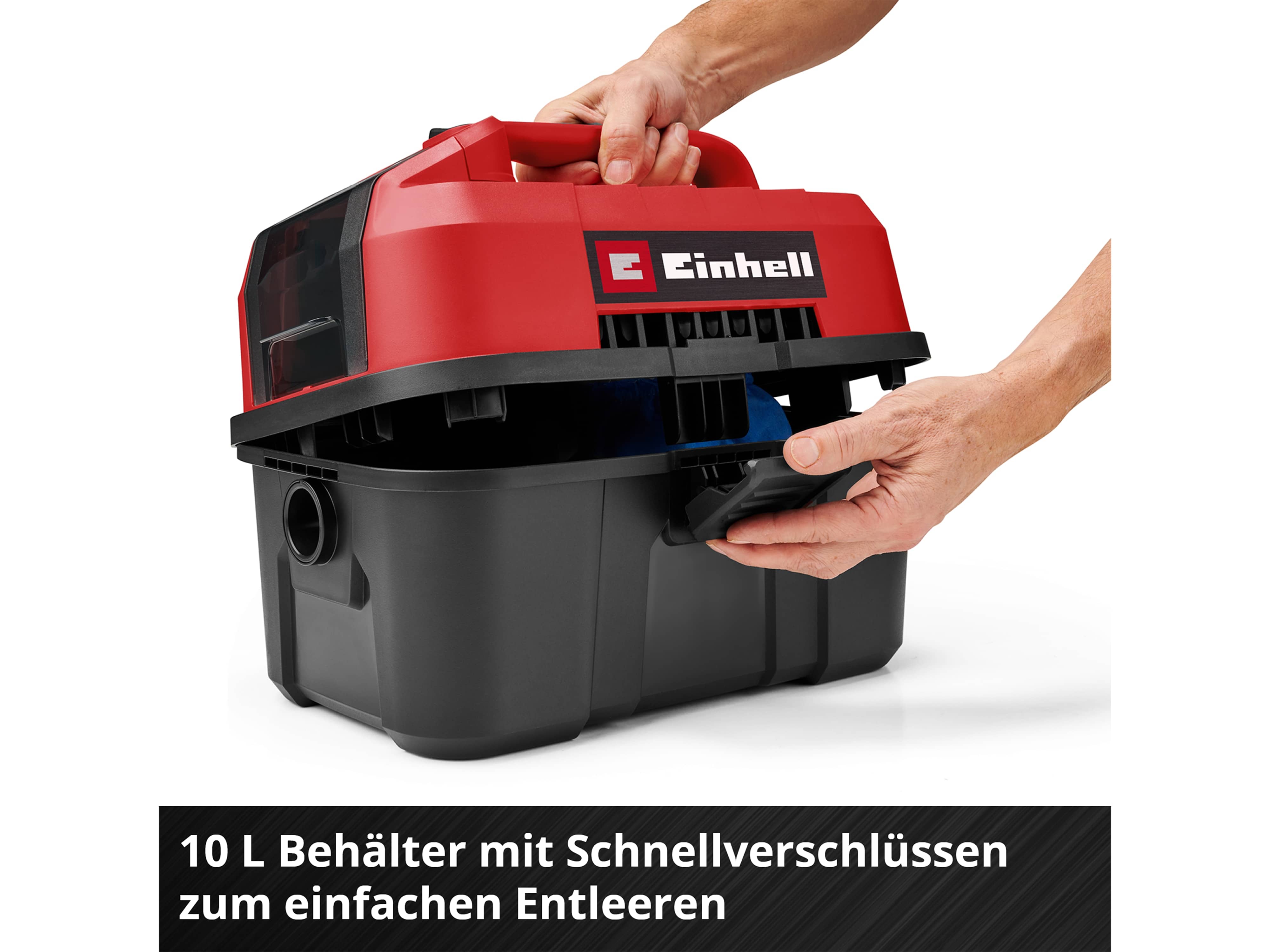 EINHELL Akku-Nass-Trockensauger TE-VC 18/10 Li Solo EINHELL Akku-Nass-Trockensauger TE-VC 18/10 Li Solo