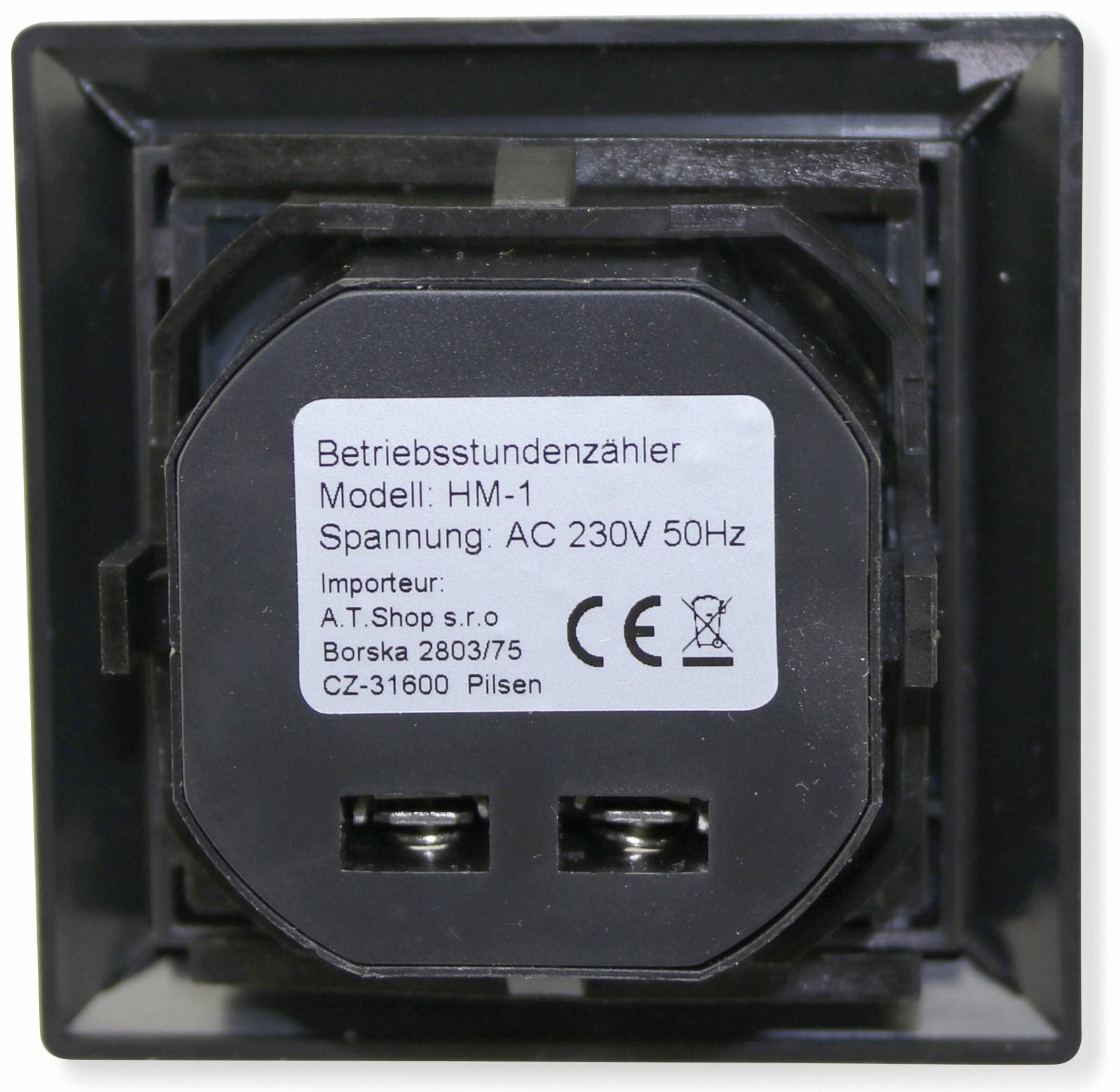 Betriebsstundenzähler HM-1 Betriebsstundenzähler HM-1