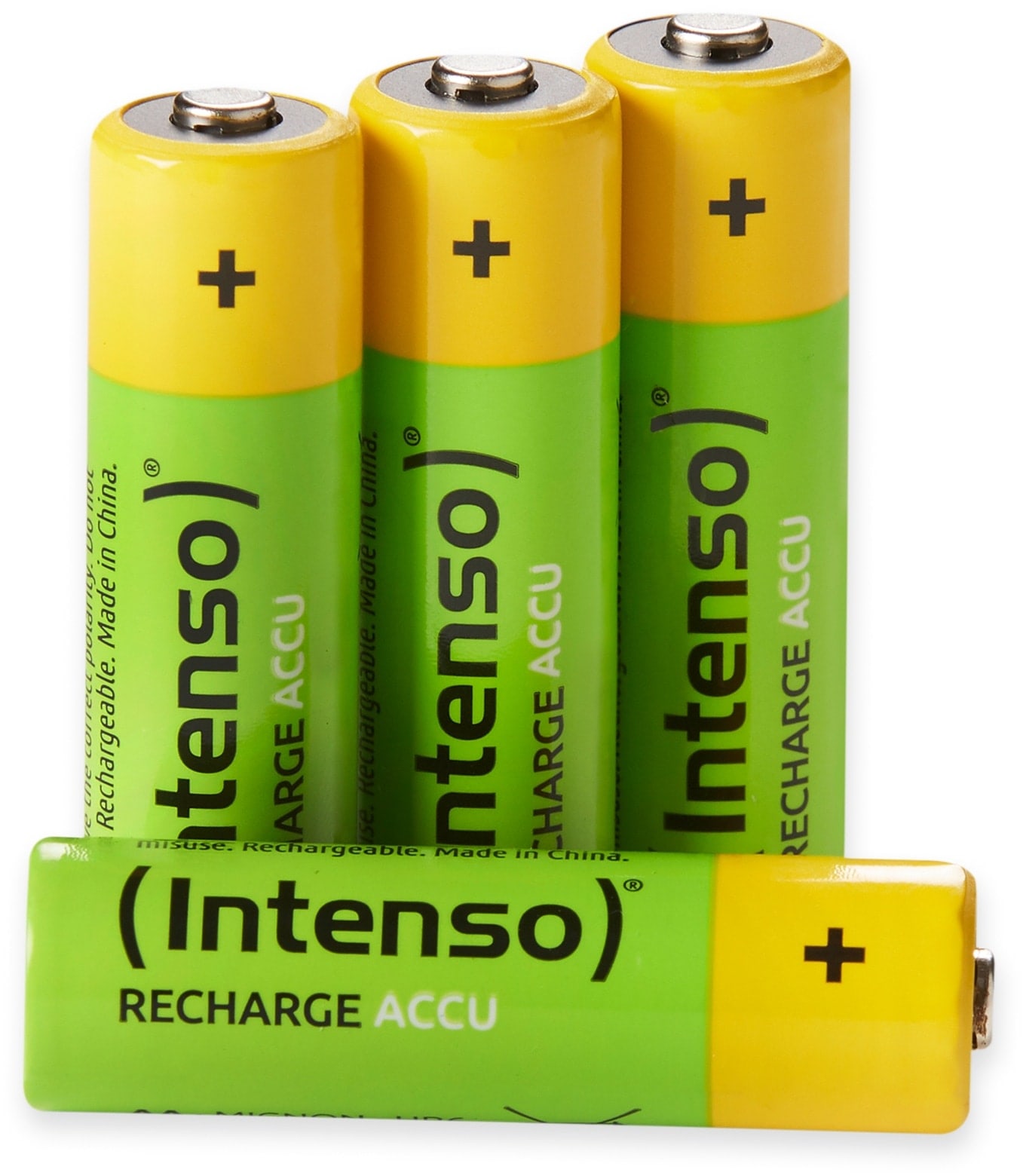 INTENSO NiMH-Mignon-Akku HR6, 2600 mAh, 4 Stück INTENSO NiMH-Mignon-Akku HR6, 2700 mAh, 4 Stück