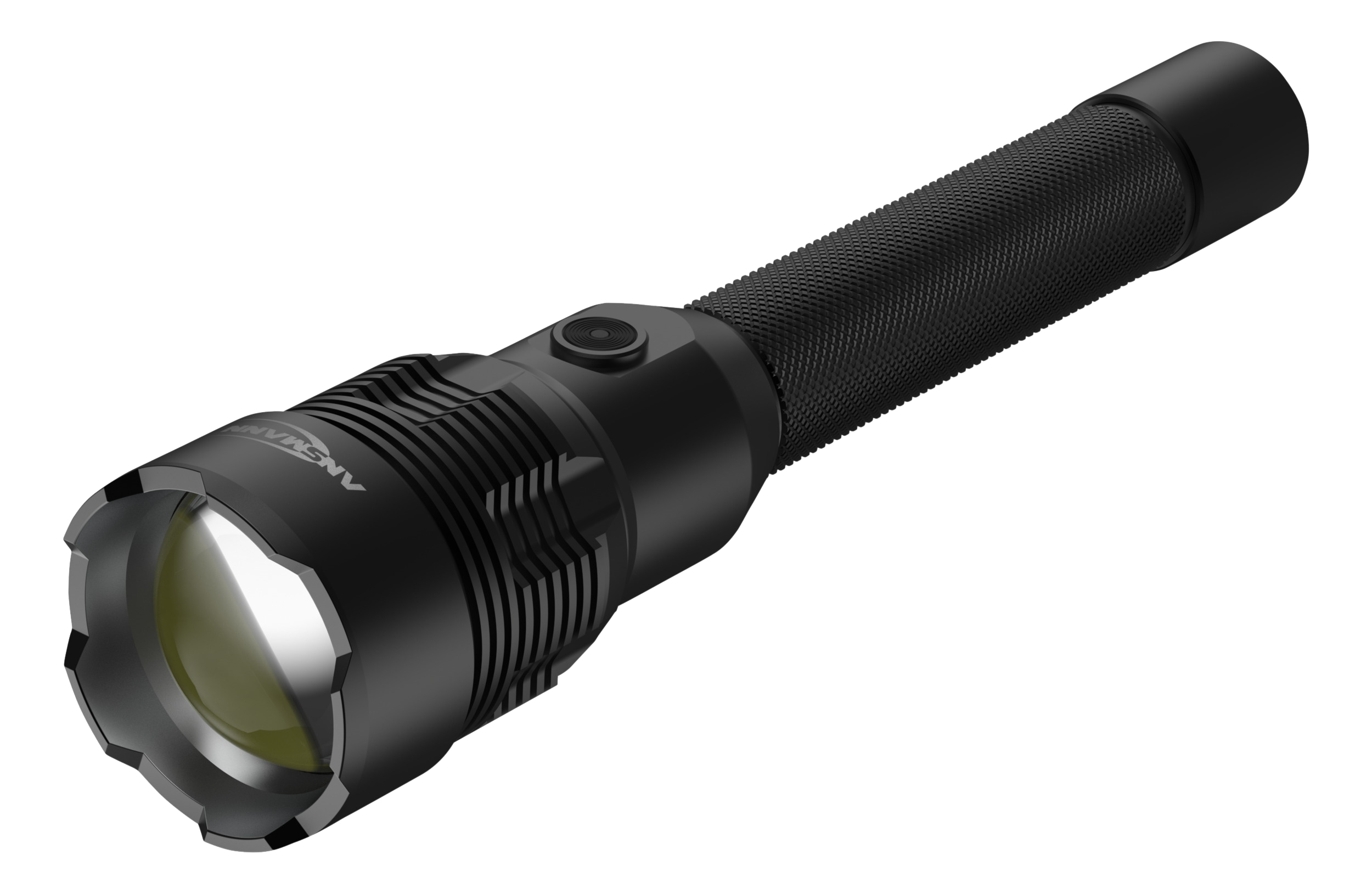 ANSMANN LED-Taschenlampe T12000FR, 12000 lm, wiederaufladbar, schwarz ANSMANN LED-Taschenlampe T12000FR, 12000 lm, wiederaufladbar, schwarz