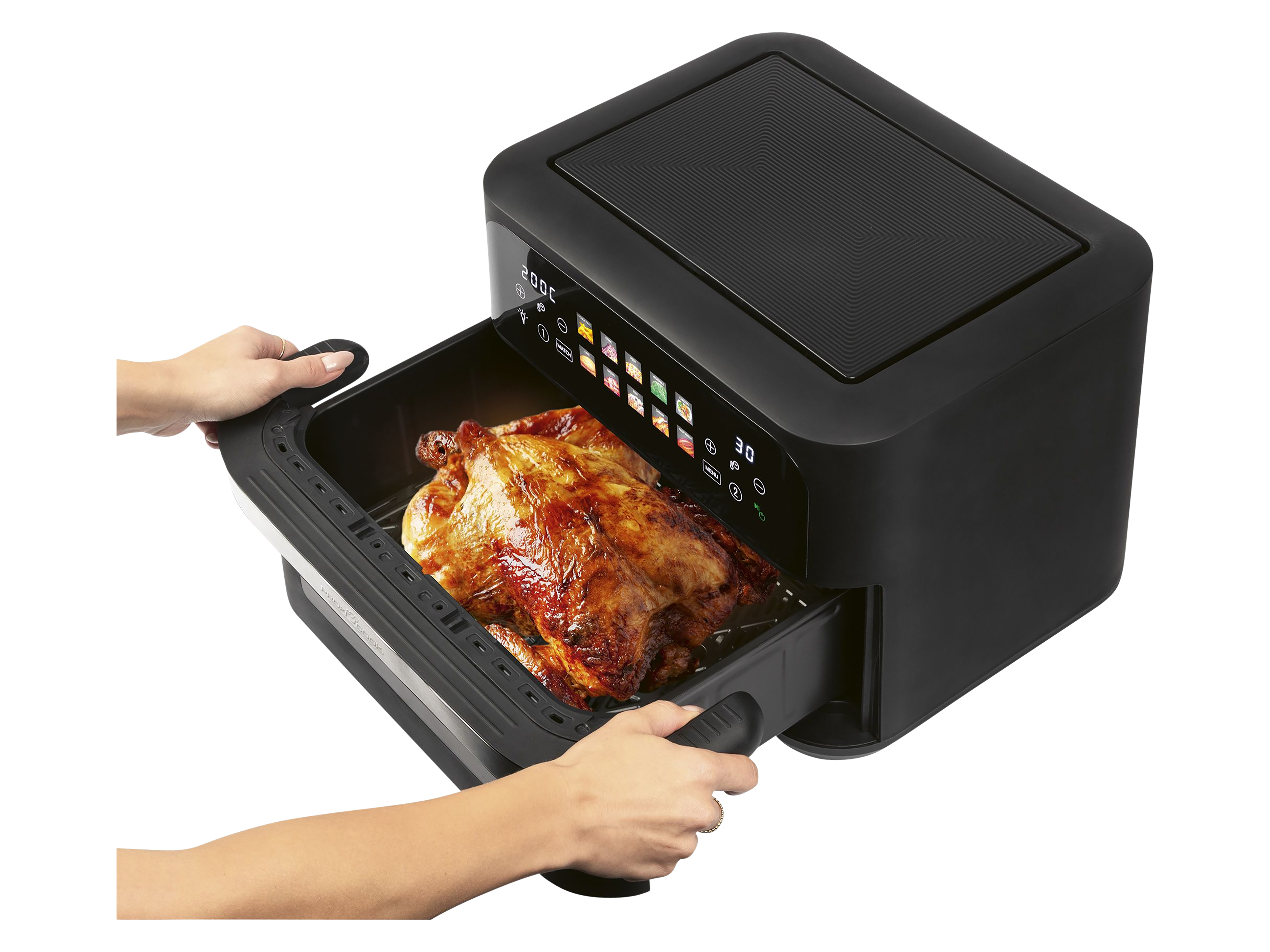 PROFI COOK Heißluftfritteuse XXL PC-FR 1313 H, 10L, 2 Kammern, 2400W PROFICOOK Heißluftfritteuse XXL PC-FR 1313 H, 10L, 2 Kammern, 2400W