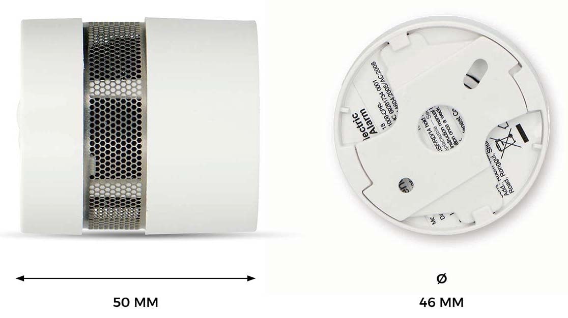 ALECTO Mini-Rauchmelder SD1020, 10-Jahre-Batterie, Sensorlaufzeit, weiß ALECTO Mini-Rauchmelder SD1020, 10-Jahre-Batterie, Sensorlaufzeit, weiß