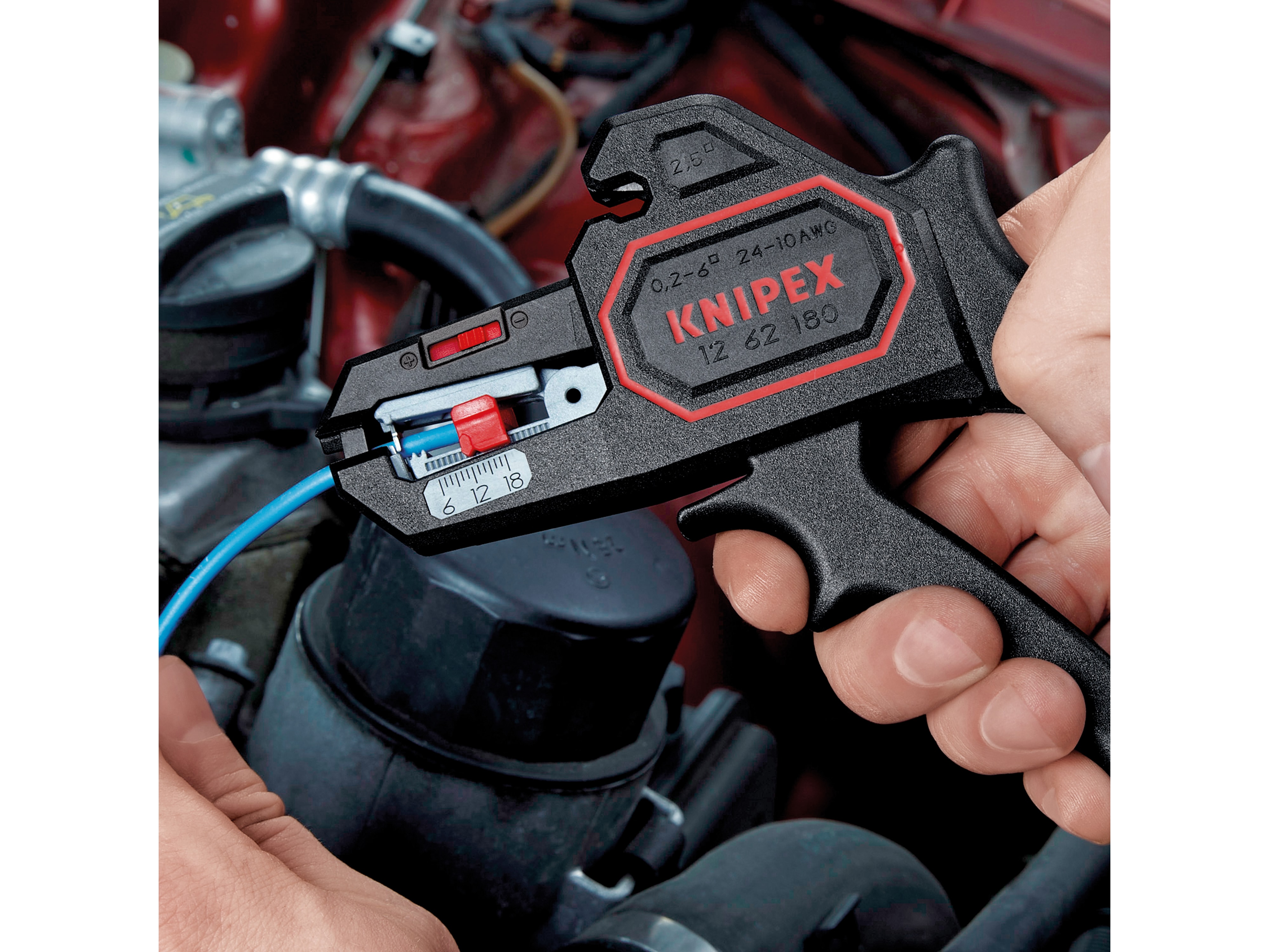 KNIPEX Automatische Abisolierzange, 12 62 180 KNIPEX Automatische Abisolierzange, 12 62 180