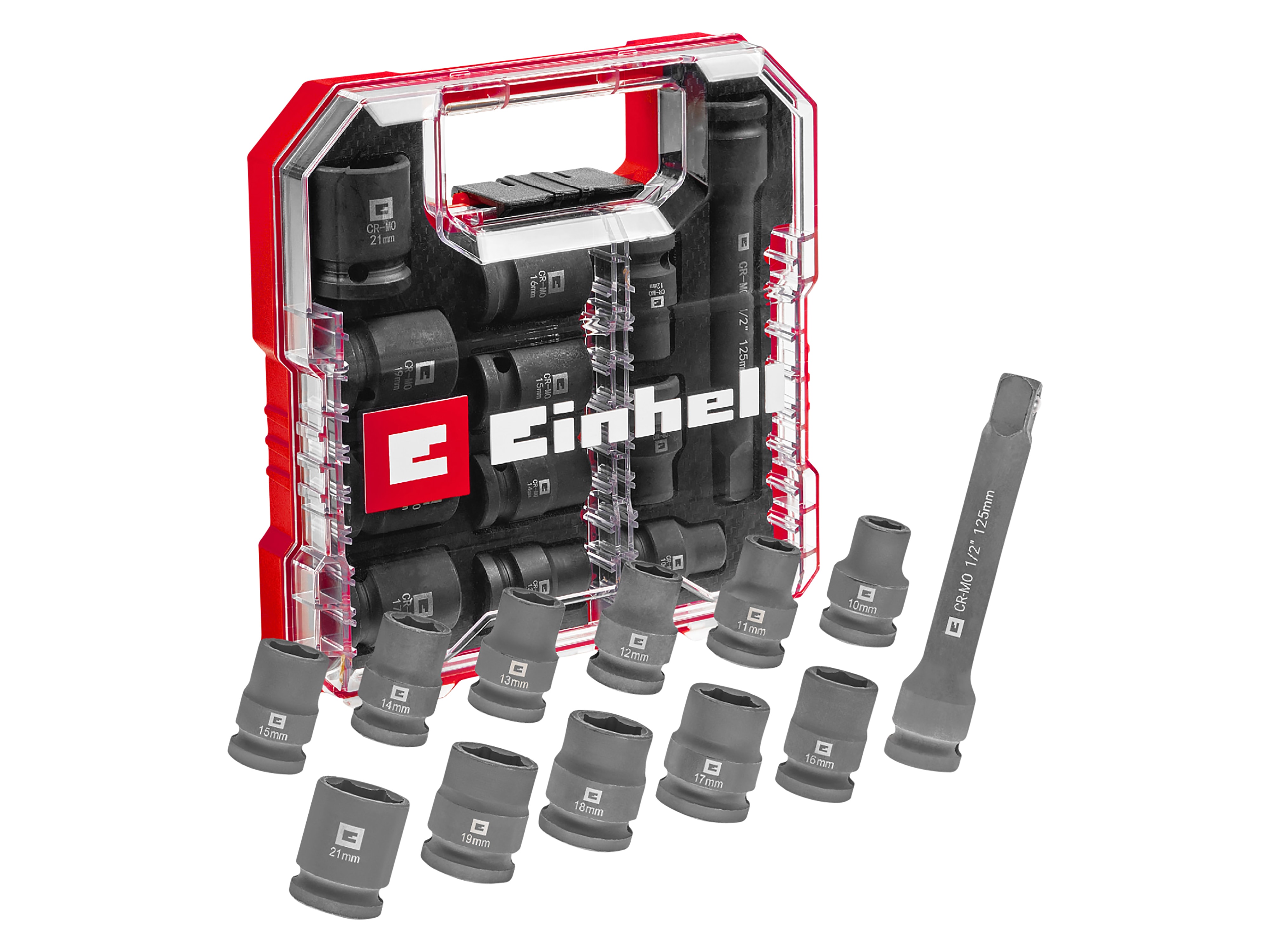 EINHELL Impact Stecknuss-Set, 109283, 12-teilig EINHELL Impact Stecknuss-Set, 109283, 12-teilig
