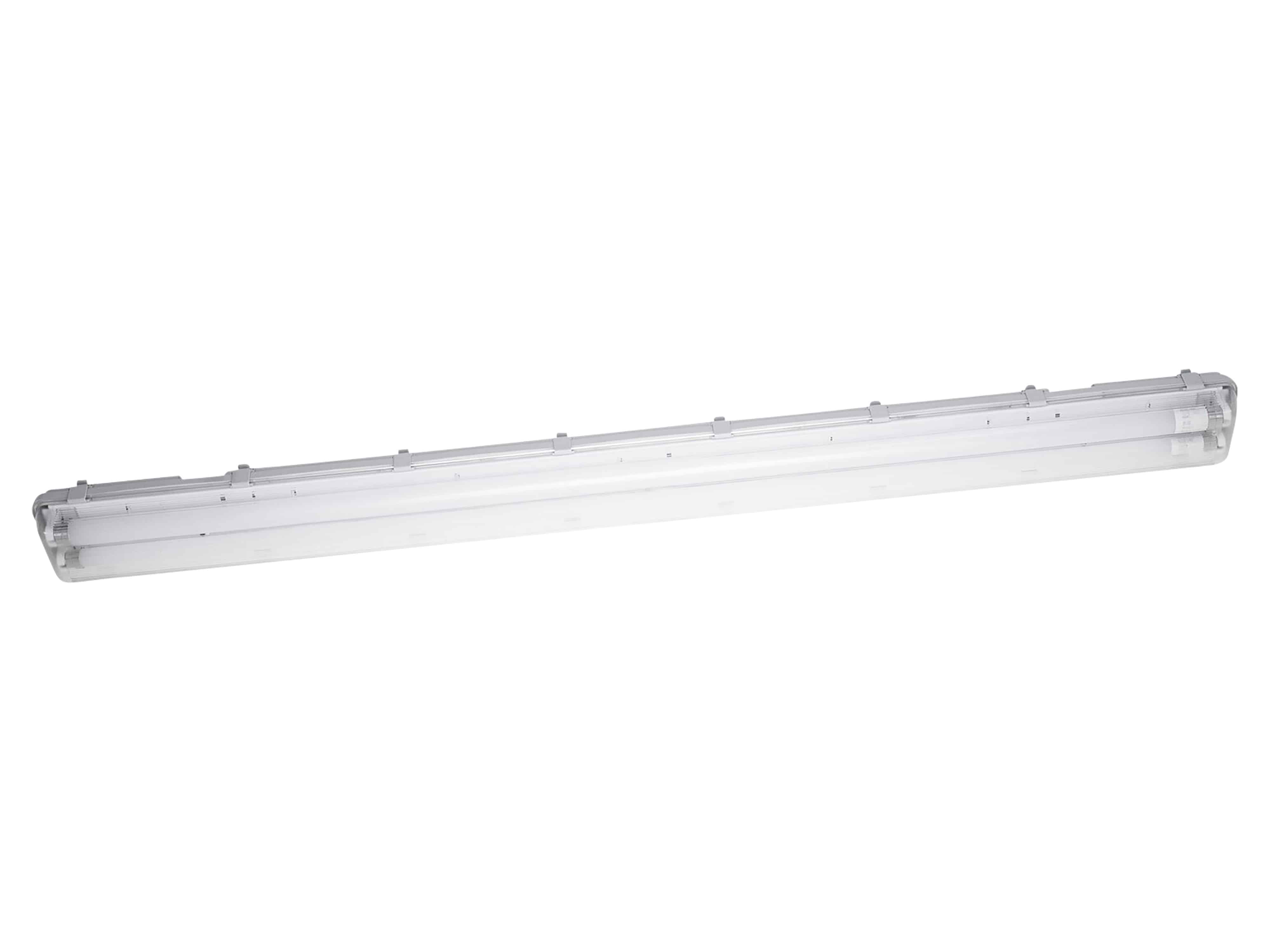 OSRAM LED-Feuchtraumleuchte Submarine, G13, 38 W, 3800 lm, 4000 K, IP65, neutralweiß, 156,1 cm OSRAM LED-Feuchtraumleuchte Submarine, G13, 38 W, 3800 lm, 4000 K, IP65, neutralweiß, 156,1 cm