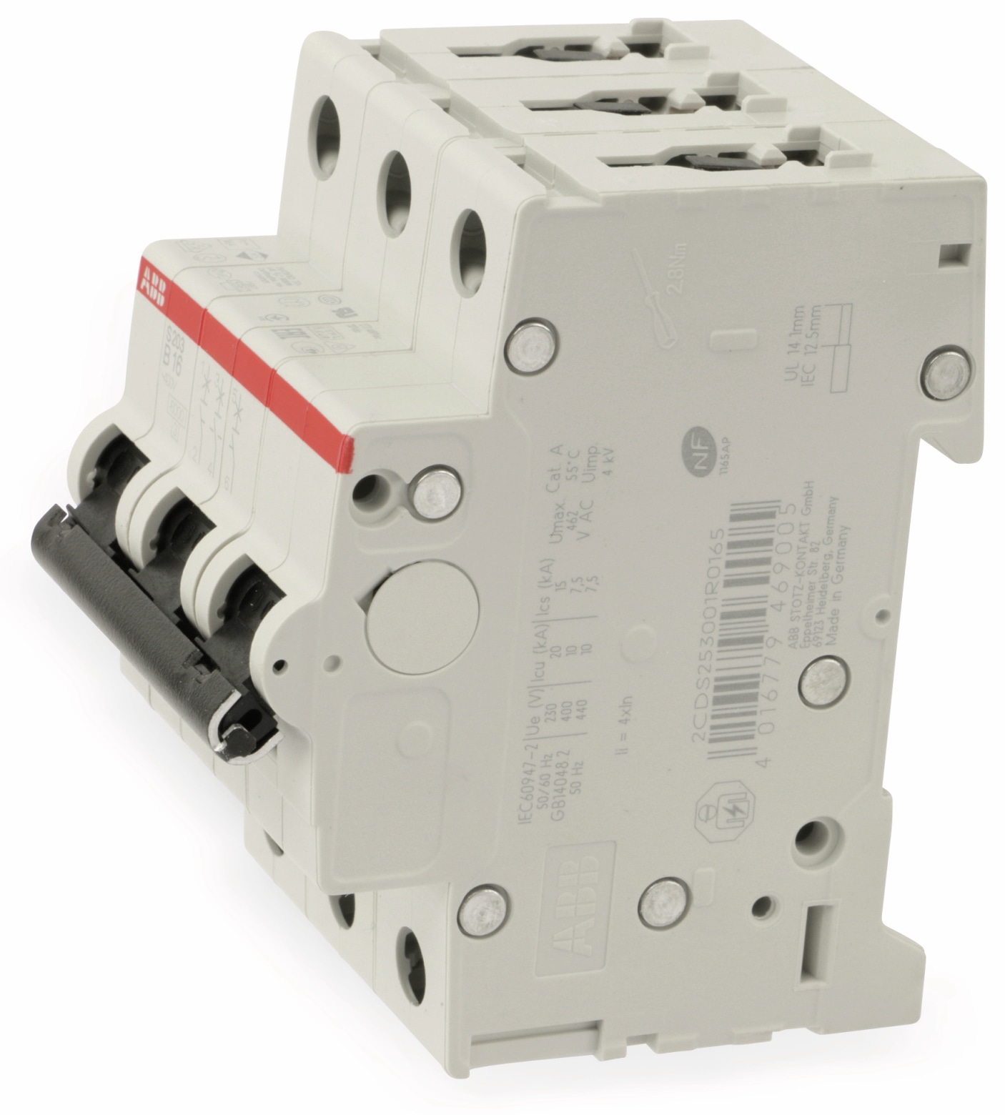ABB Leitungsschutzschalte S203-B16