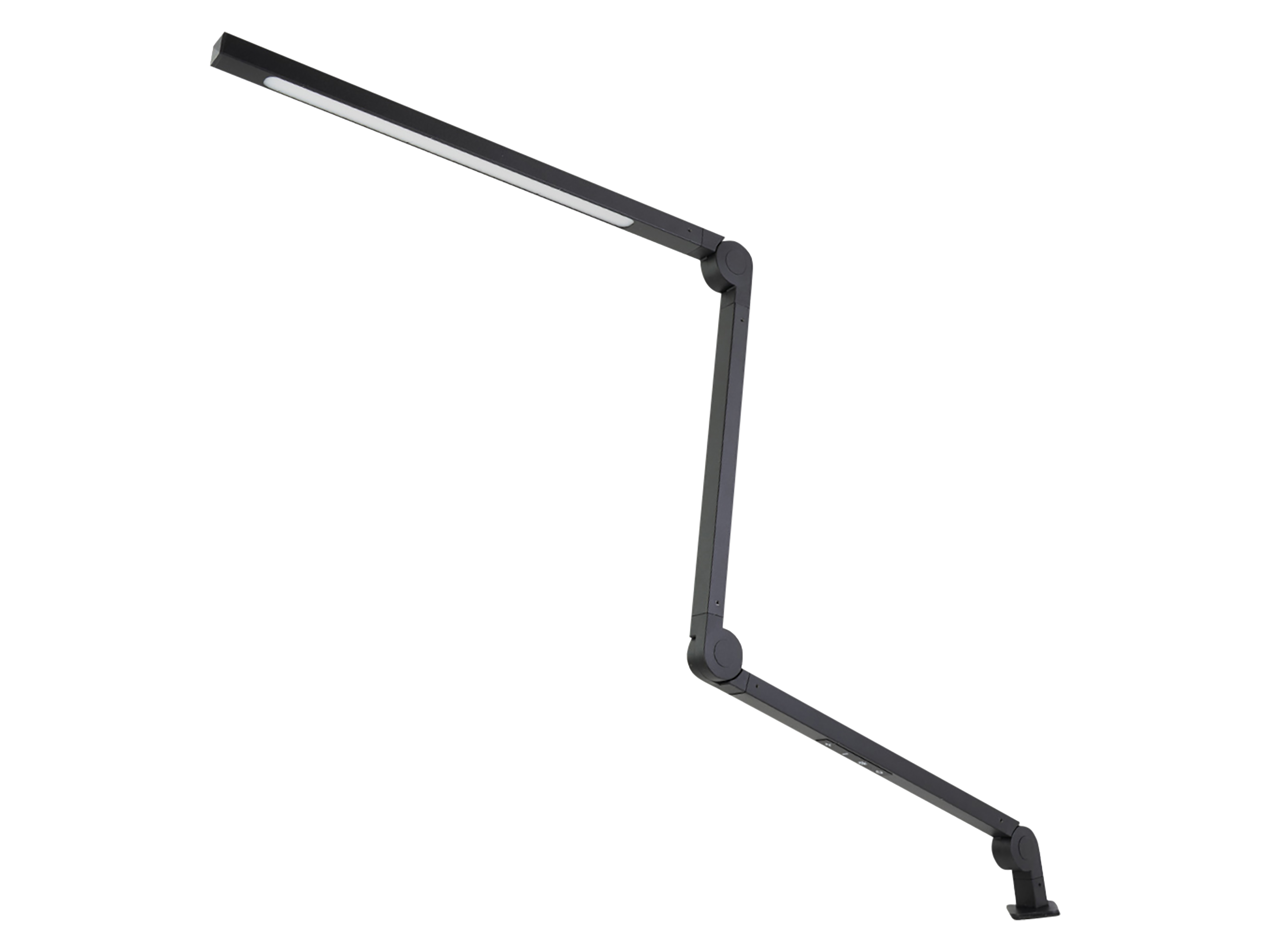 LUXULA LED-Schreibtischleuchte mit Clip, 10 W, CCT, EEK: F, 450 lm, IP20, schwarz