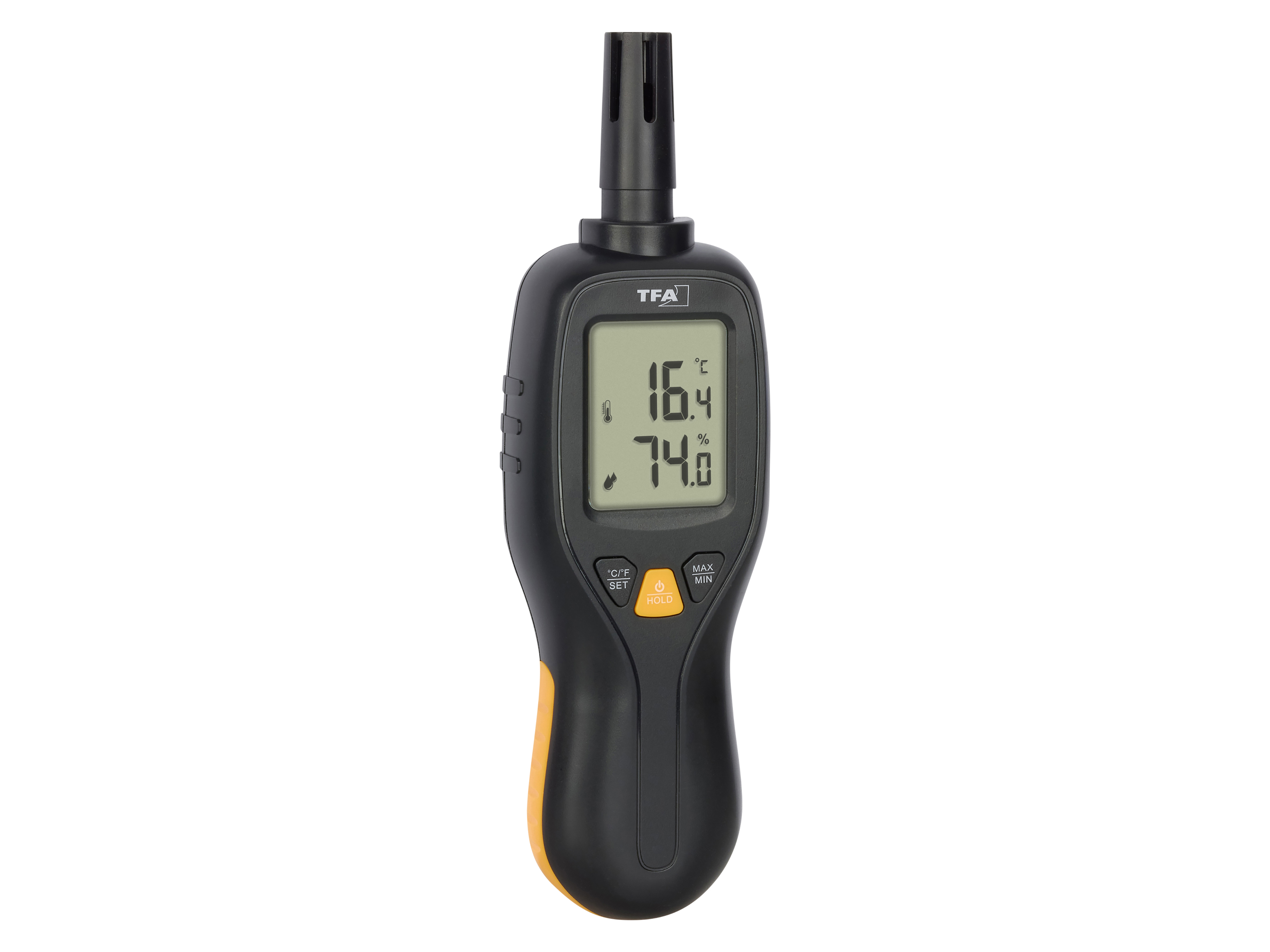 TFA Digitales Profi-Thermo-Hygrometer, schwarz TFA Digitales Profi-Thermo-Hygrometer, schwarz